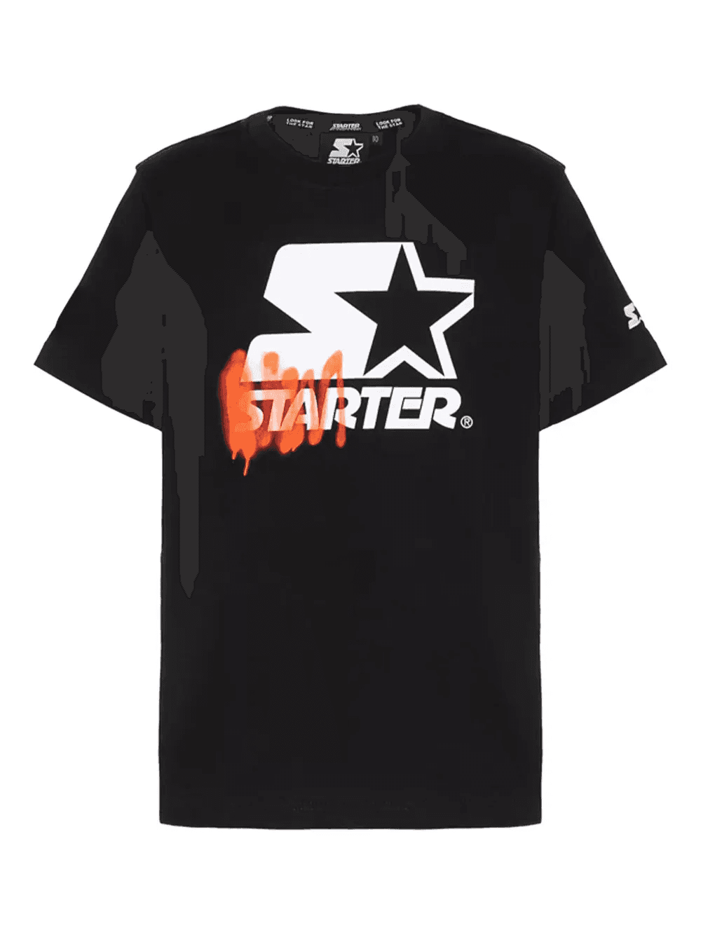 star-print crew neck T-shirt - Image 1