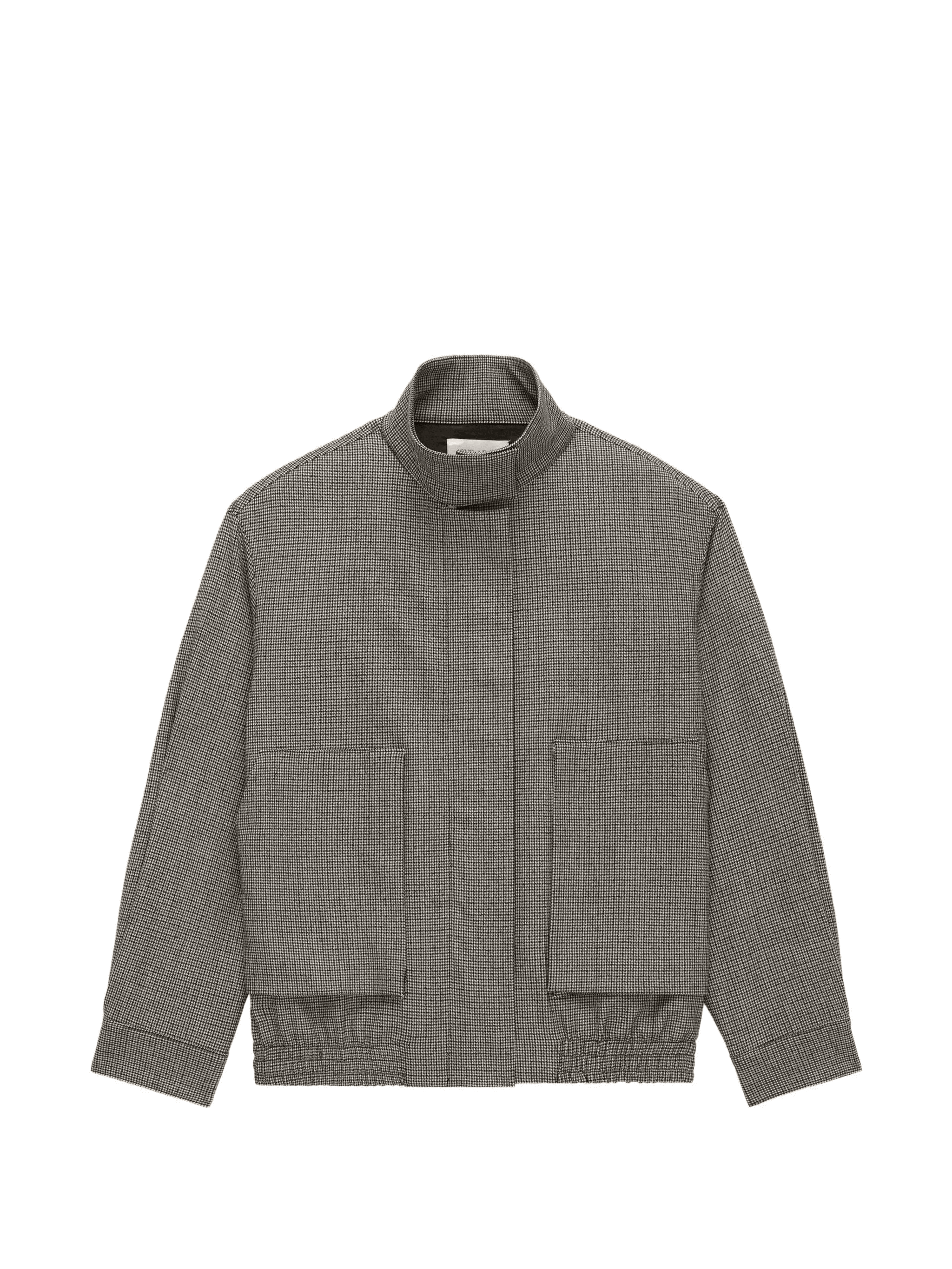 check high-neck jacket - Image 1