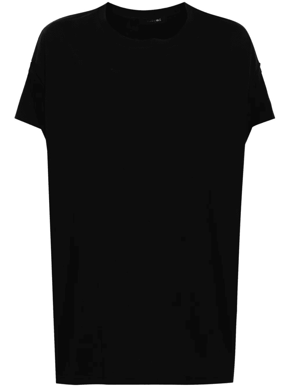 draped-detail cotton T-shirt - Image 1