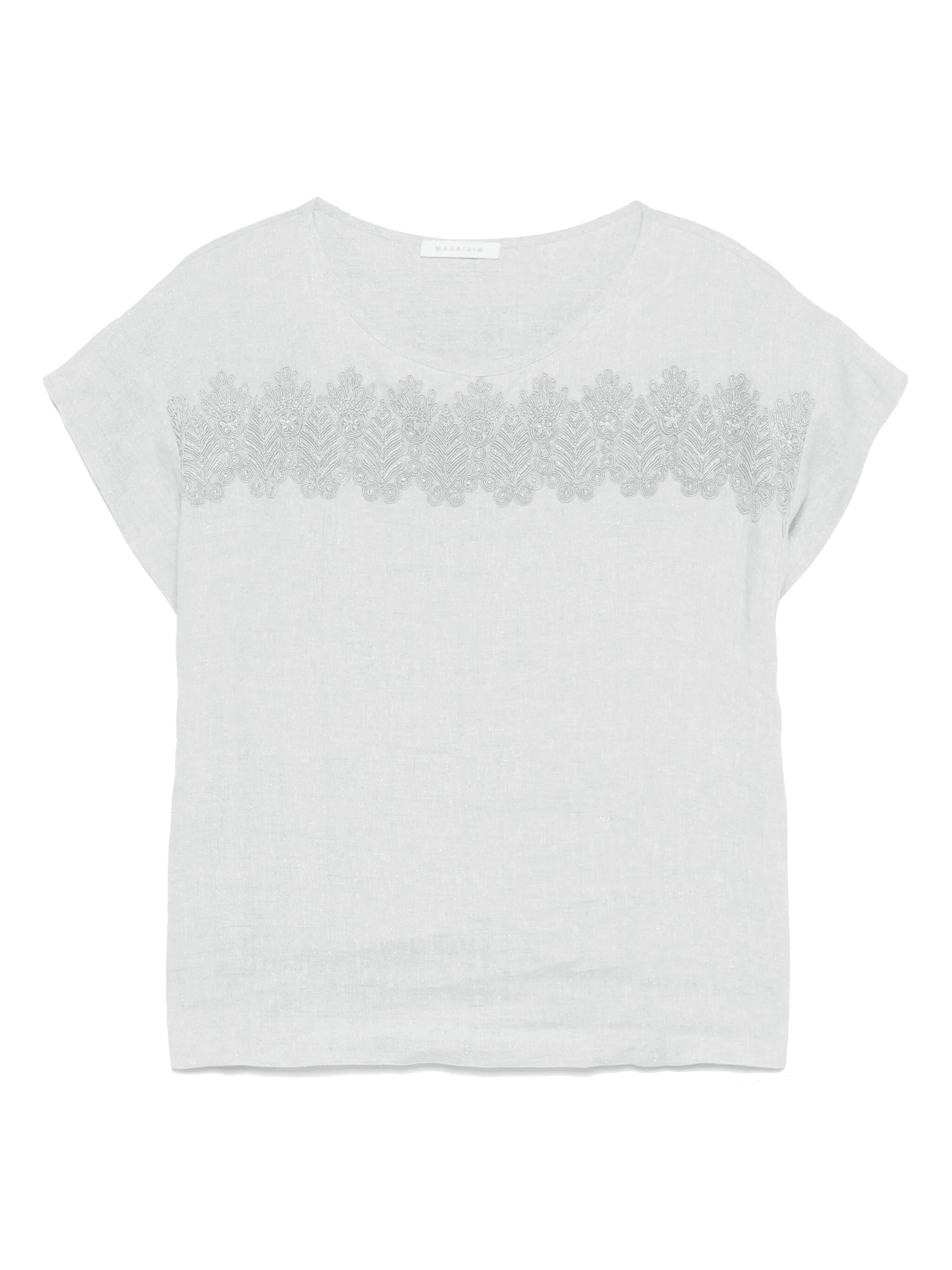 lurex-detail blouse - Image 1