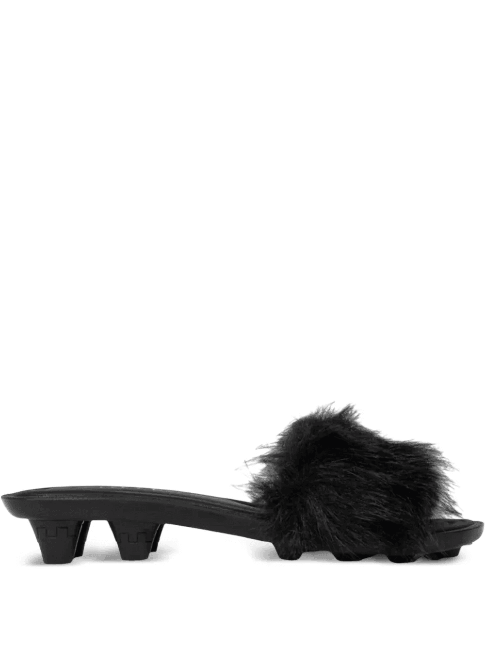 logo-embroidered sandals - Image 1