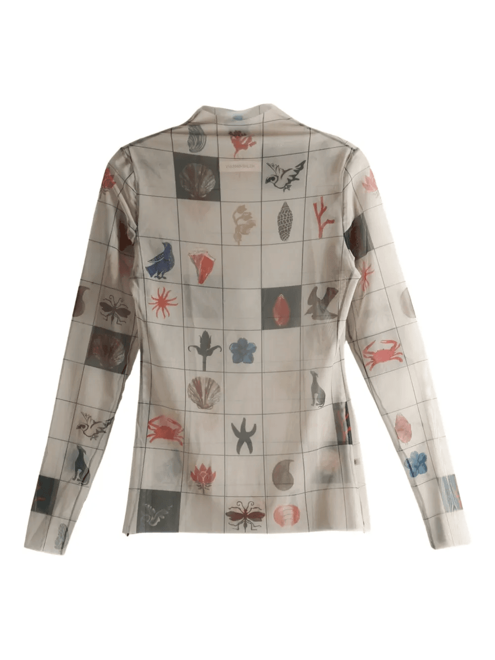 printed grid top - Image 1
