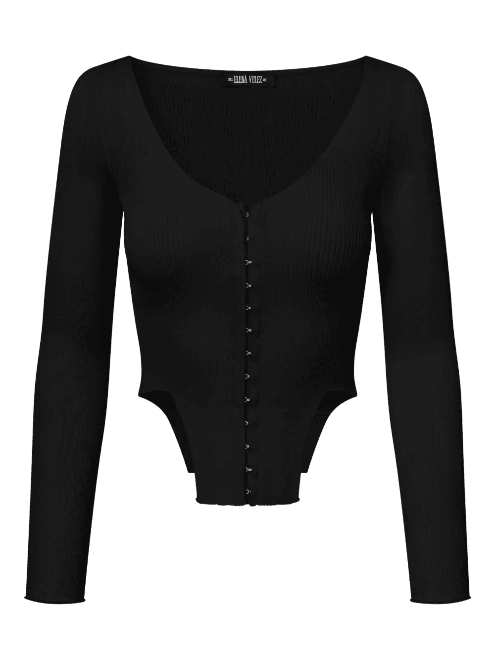 linen knit top - Image 1