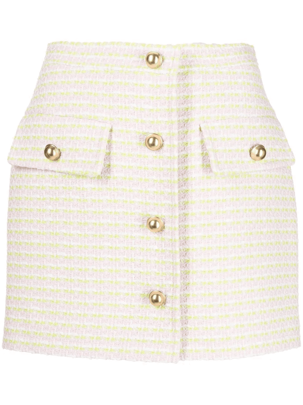 button-up mini skirt - Image 1