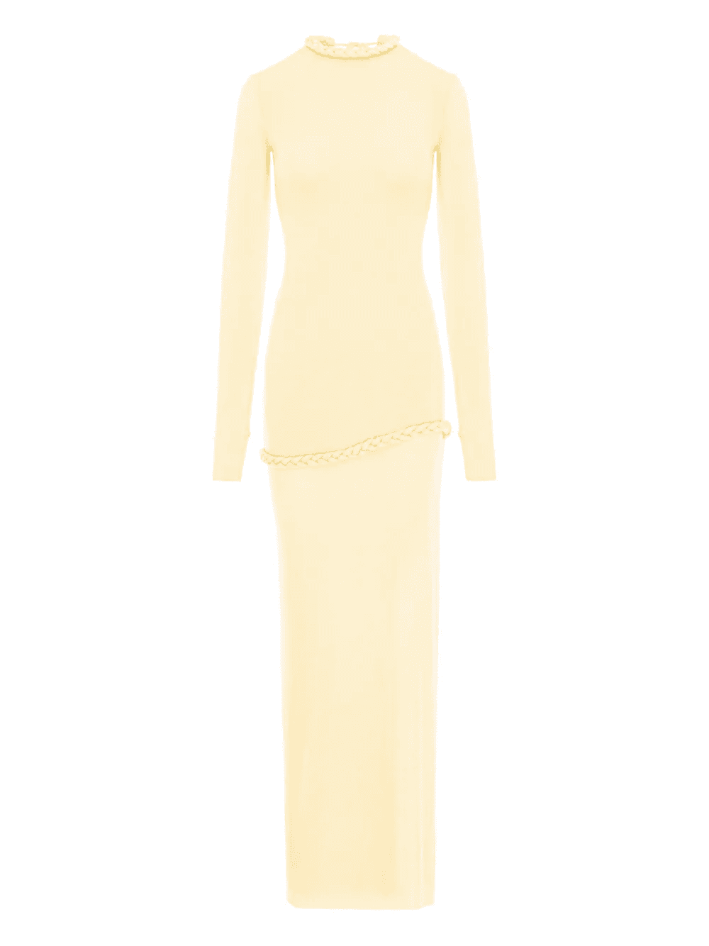 Nora braided-detail maxi dress - Image 1