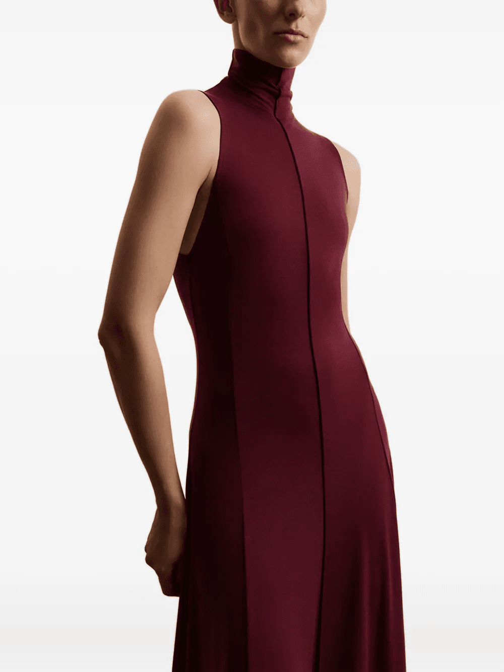 roll-neck maxi dress - Image 1
