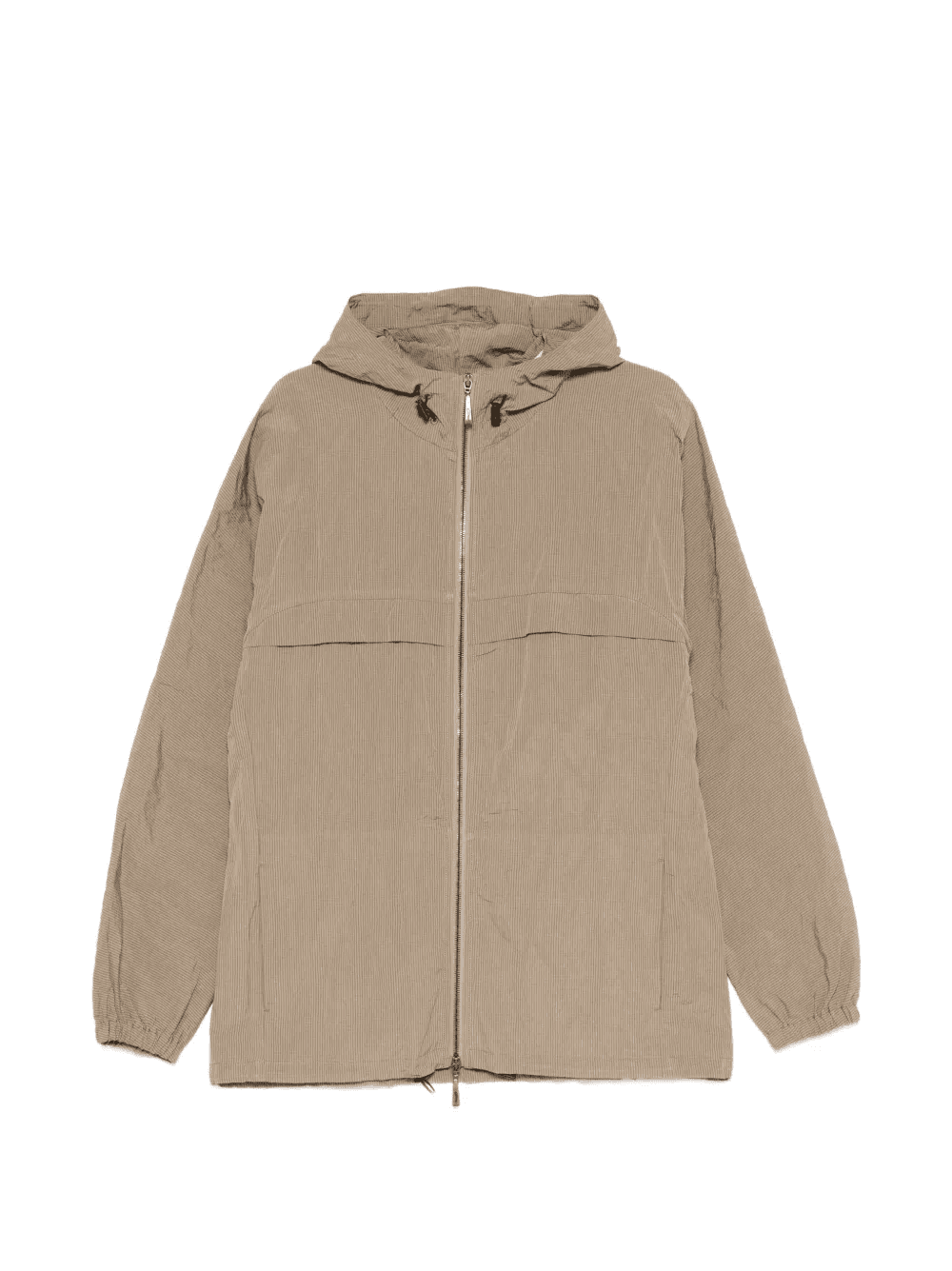 zip closure hooded jacket - Image 1