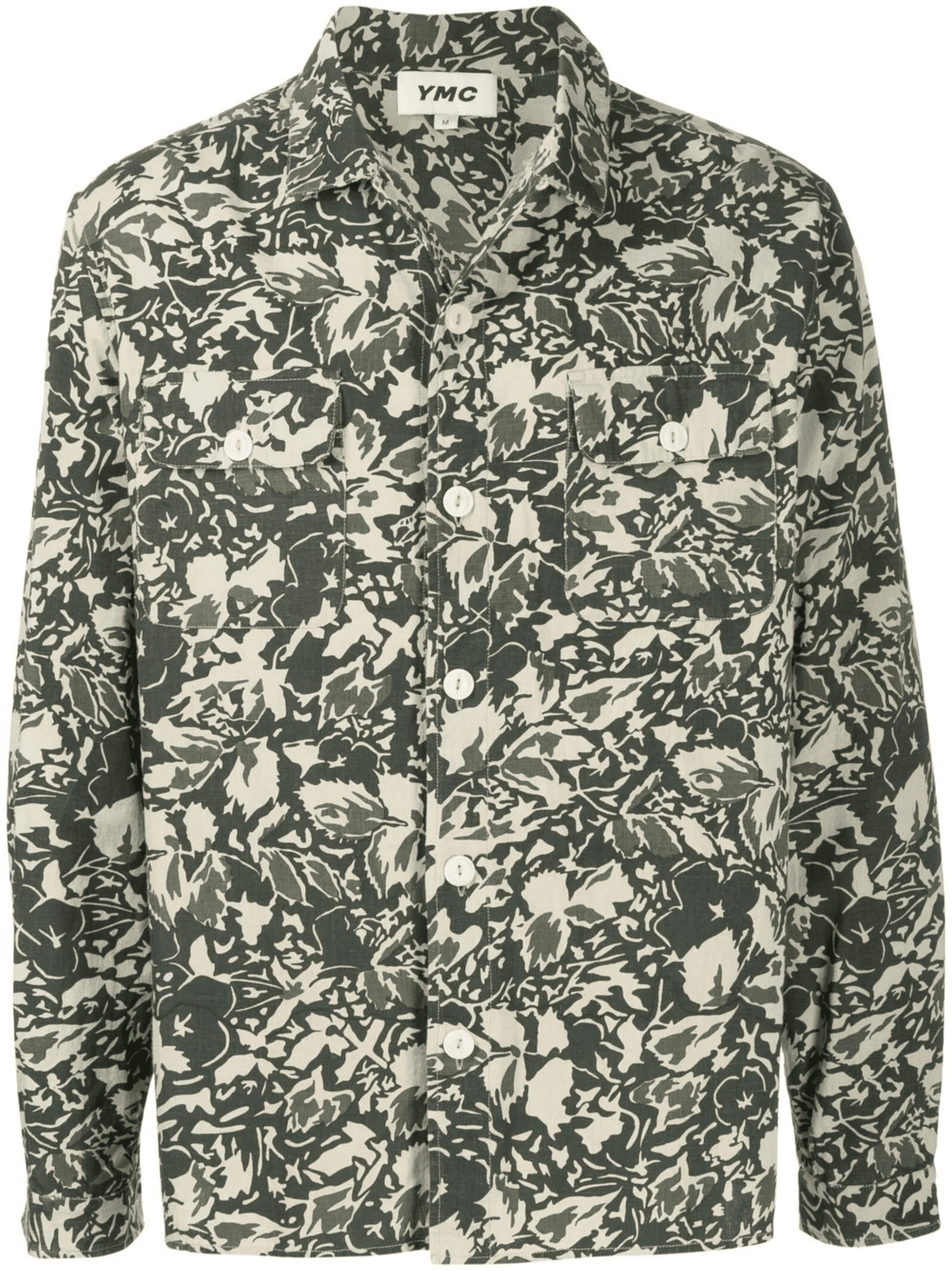 graphic-print long-sleeve shirt - Image 1