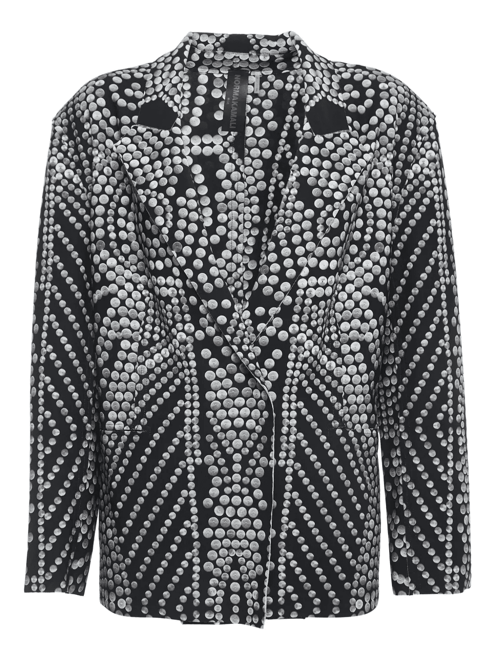 beaded patterned blazer - Image 1