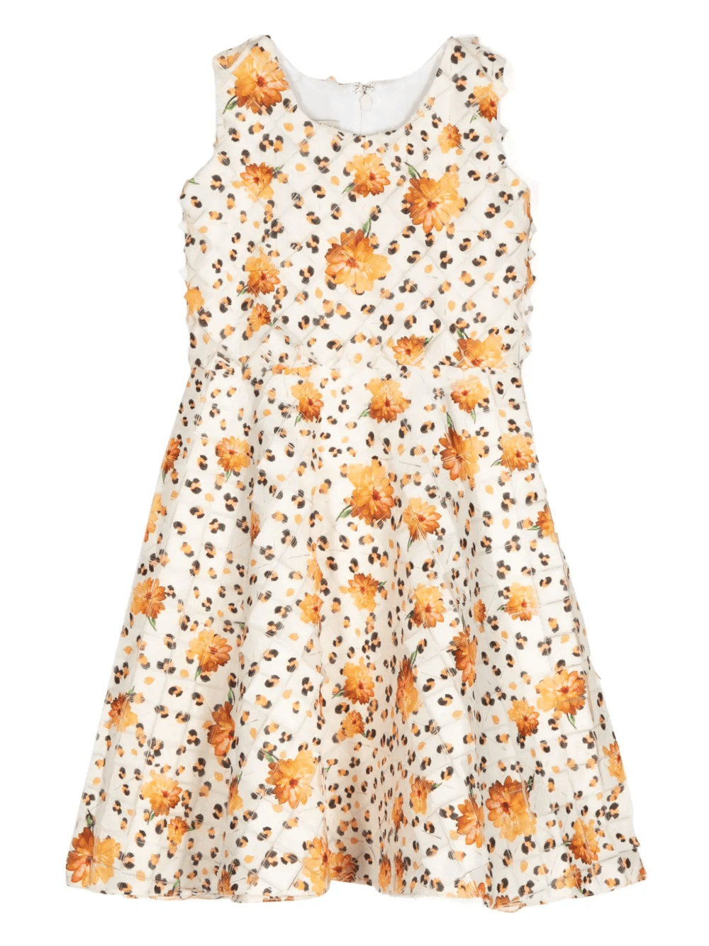 floral-print sleeveless dress - Image 1