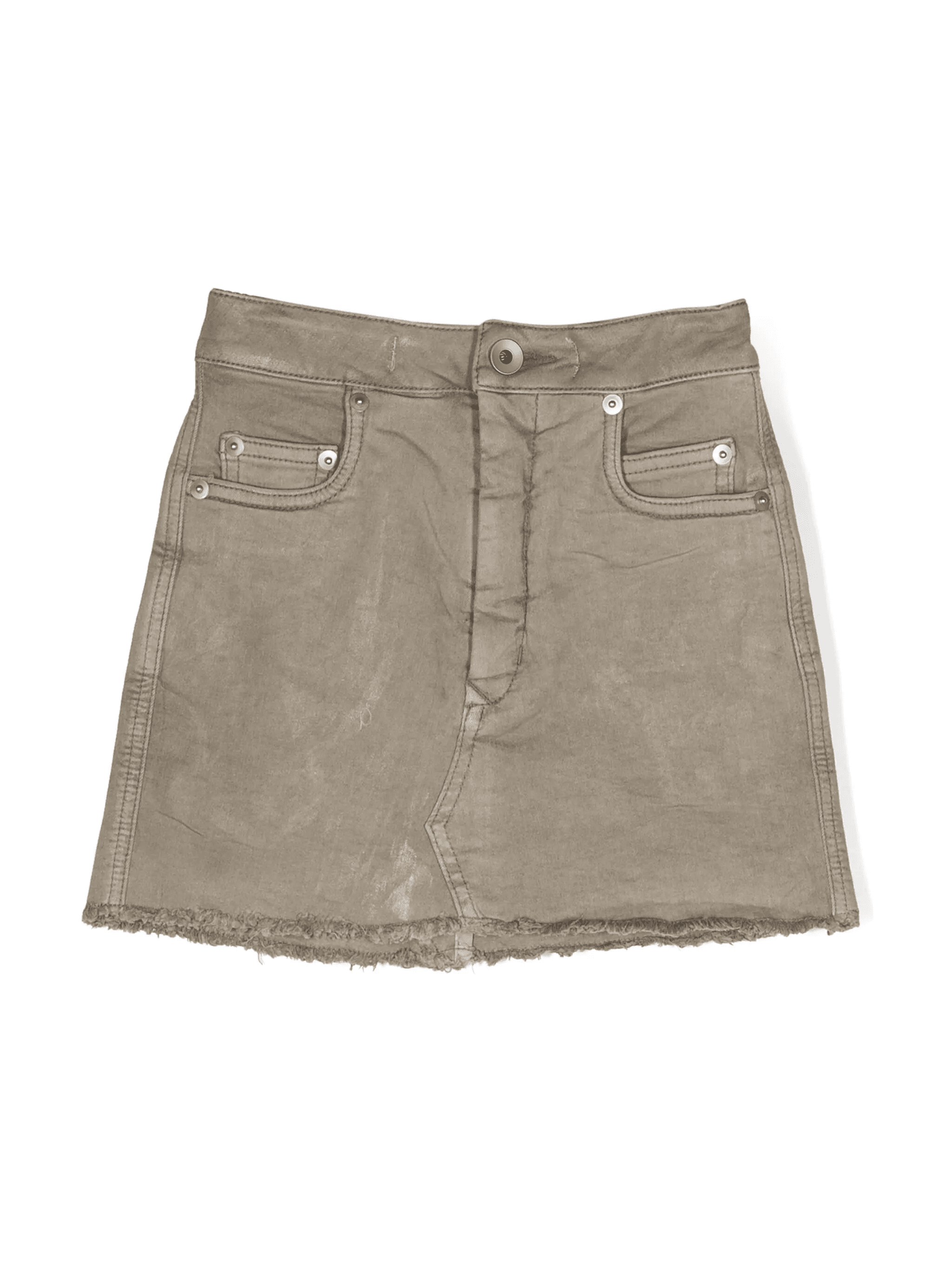 denim mini skirt - Image 1