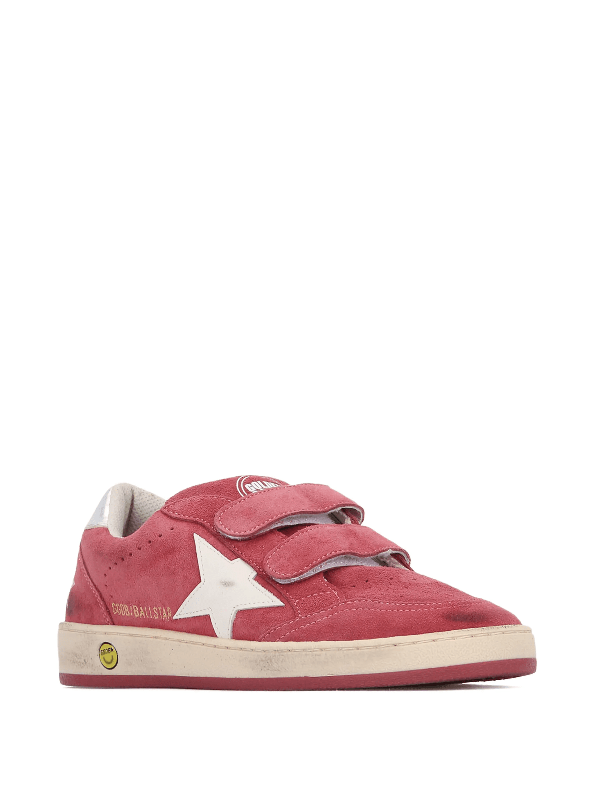touch-strap star-detail suede sneakers - Image 1