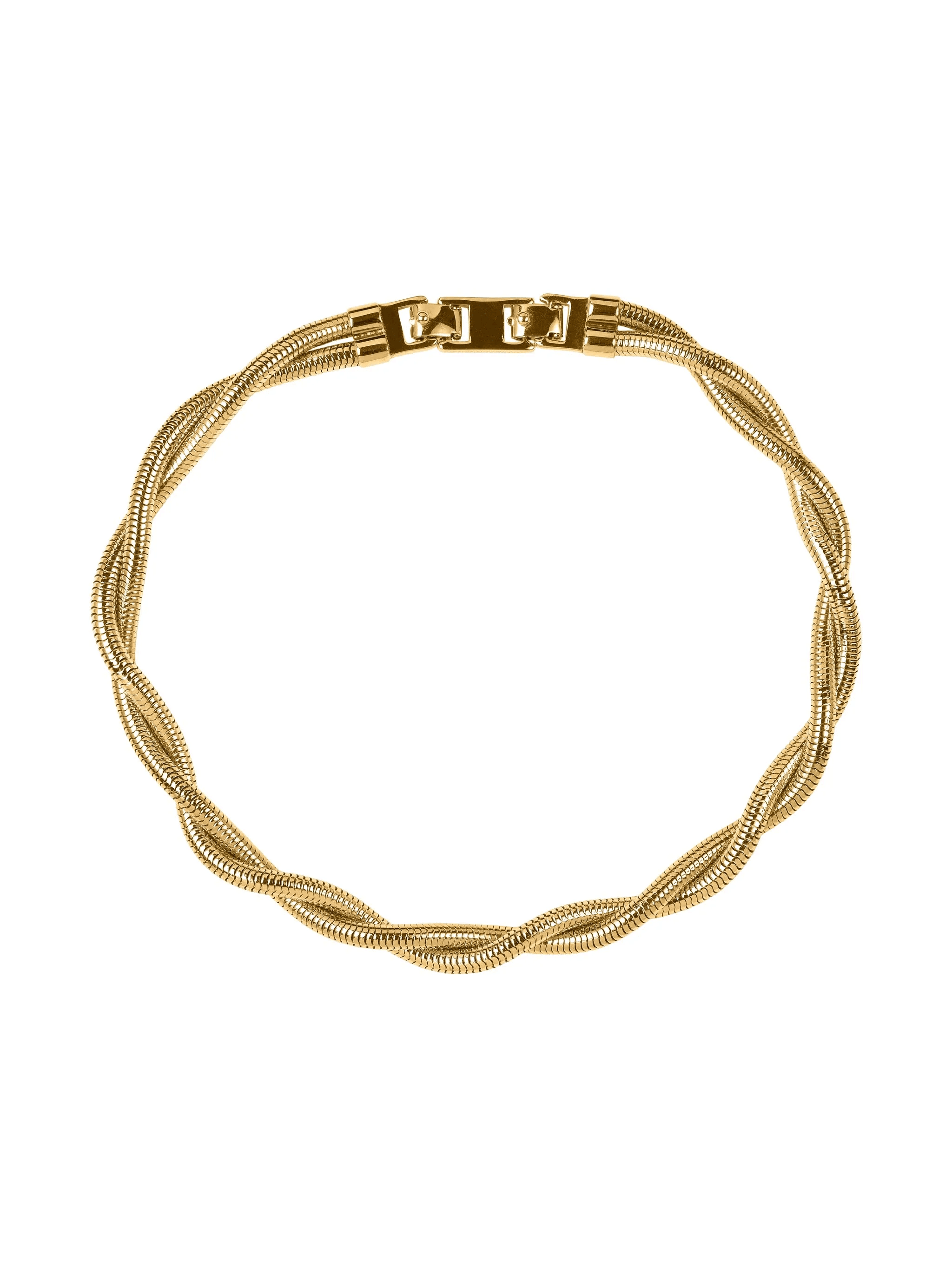 1980s Flex Twist necklace - Image 1