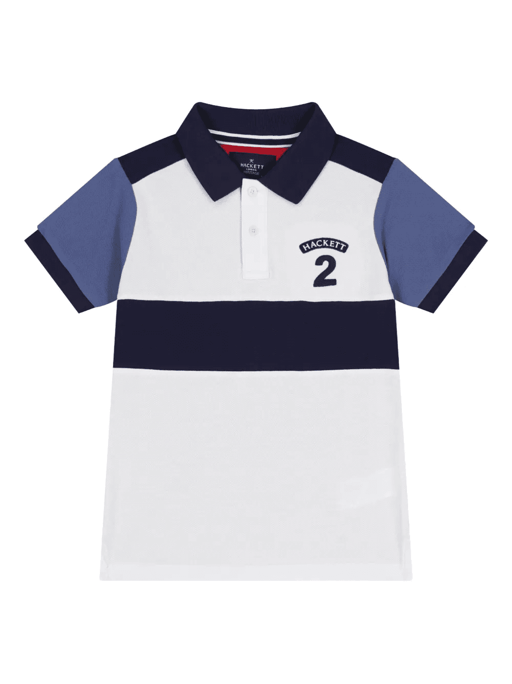 logo-detail polo shirt - Image 1