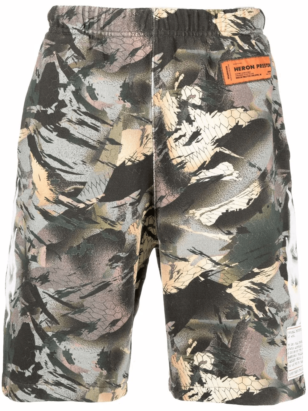 camouflage-print track shorts - Image 1