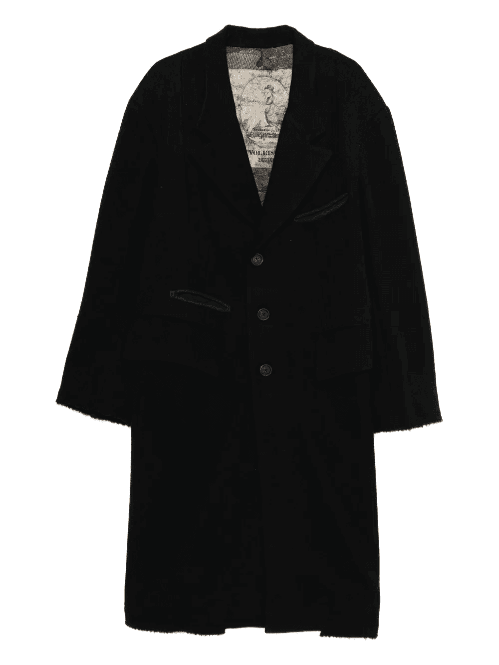 single-breasted coat - Image 1