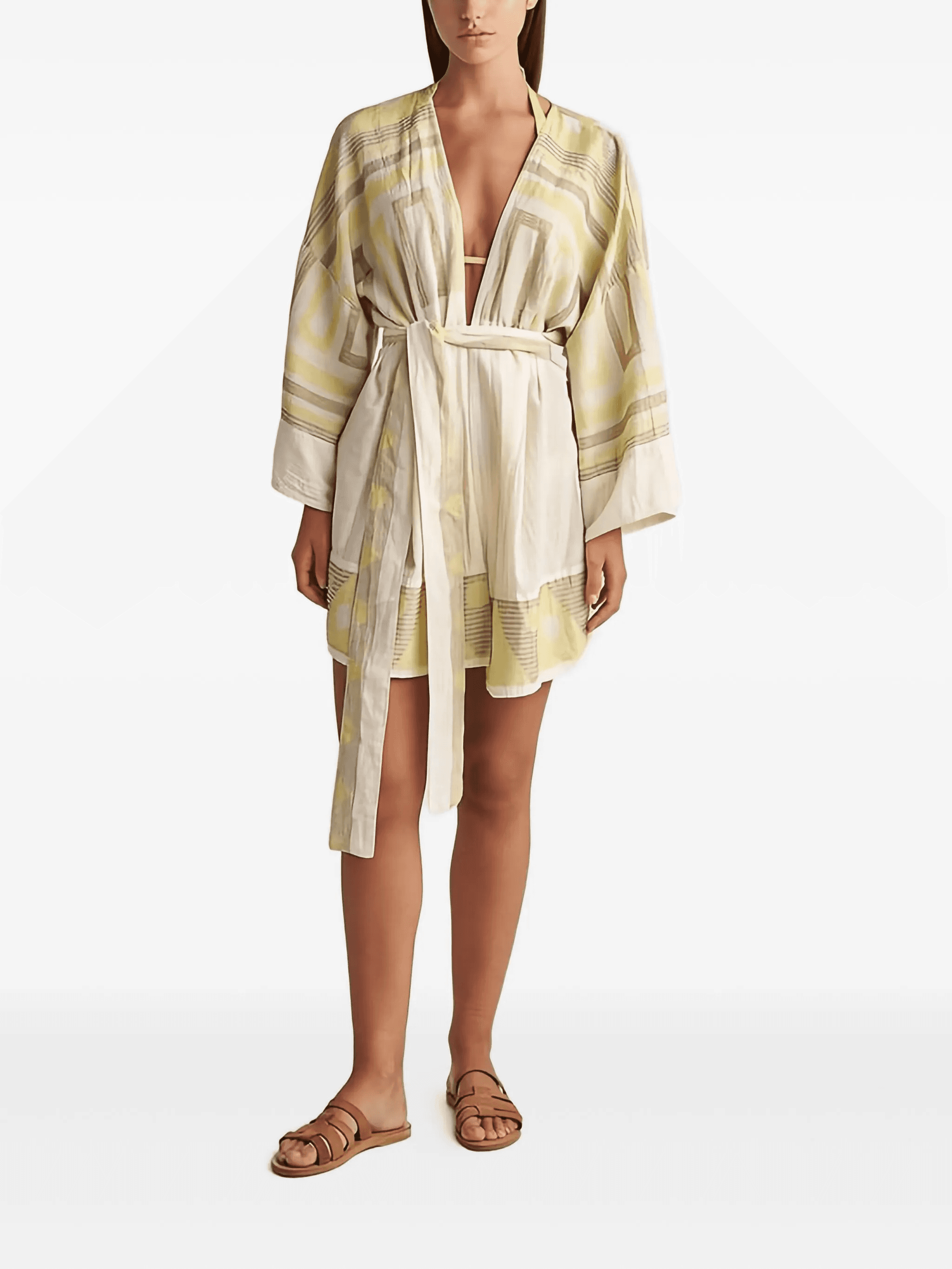 Zakar striped tie top - Image 1