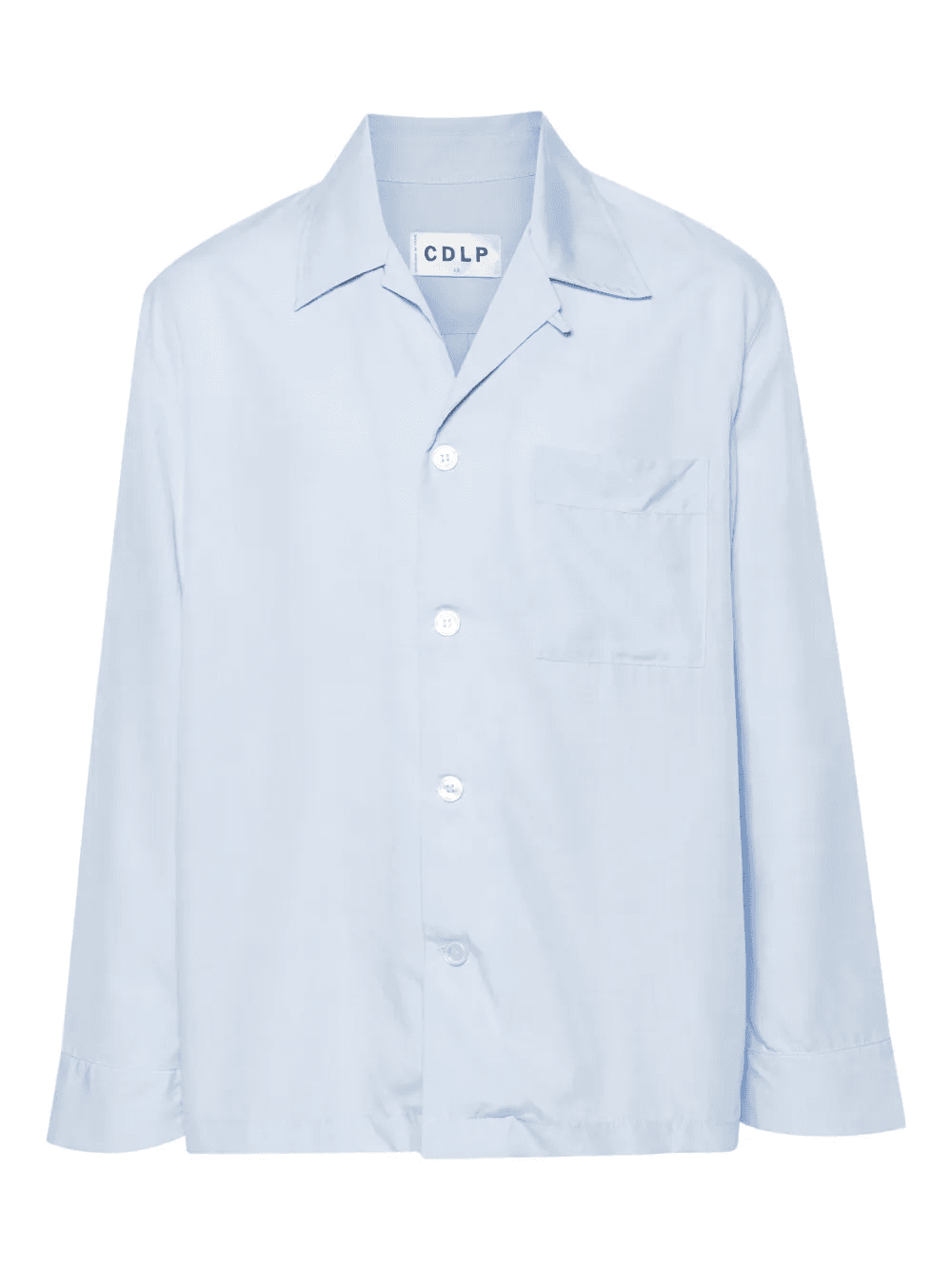 camp-collar pyjama shirt - Image 1