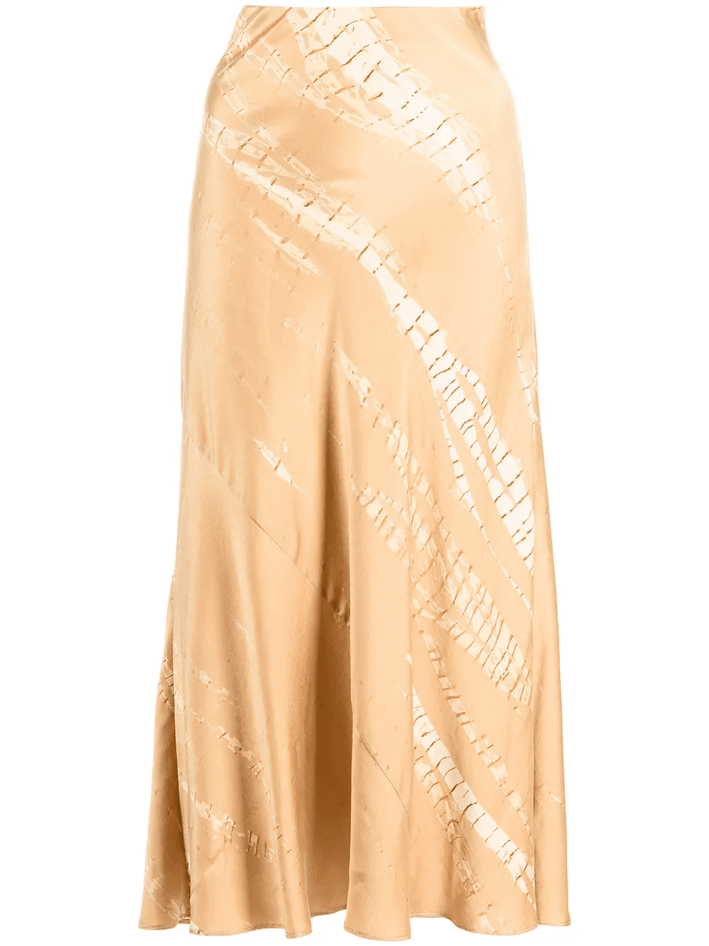 Bias silk midi skirt - Image 1