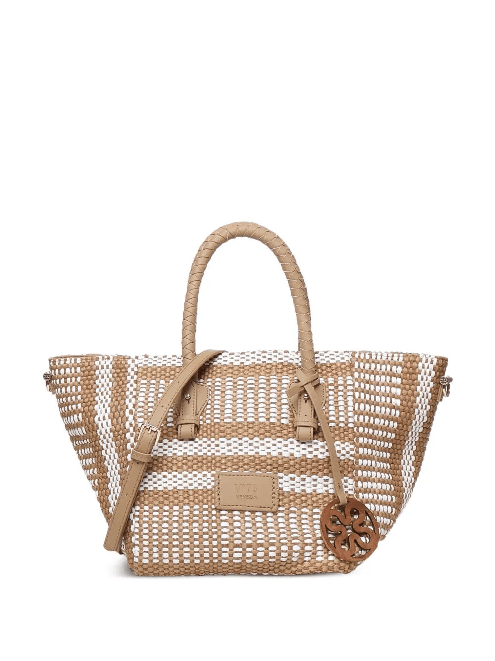 Stefanie woven tote bag - Image 1