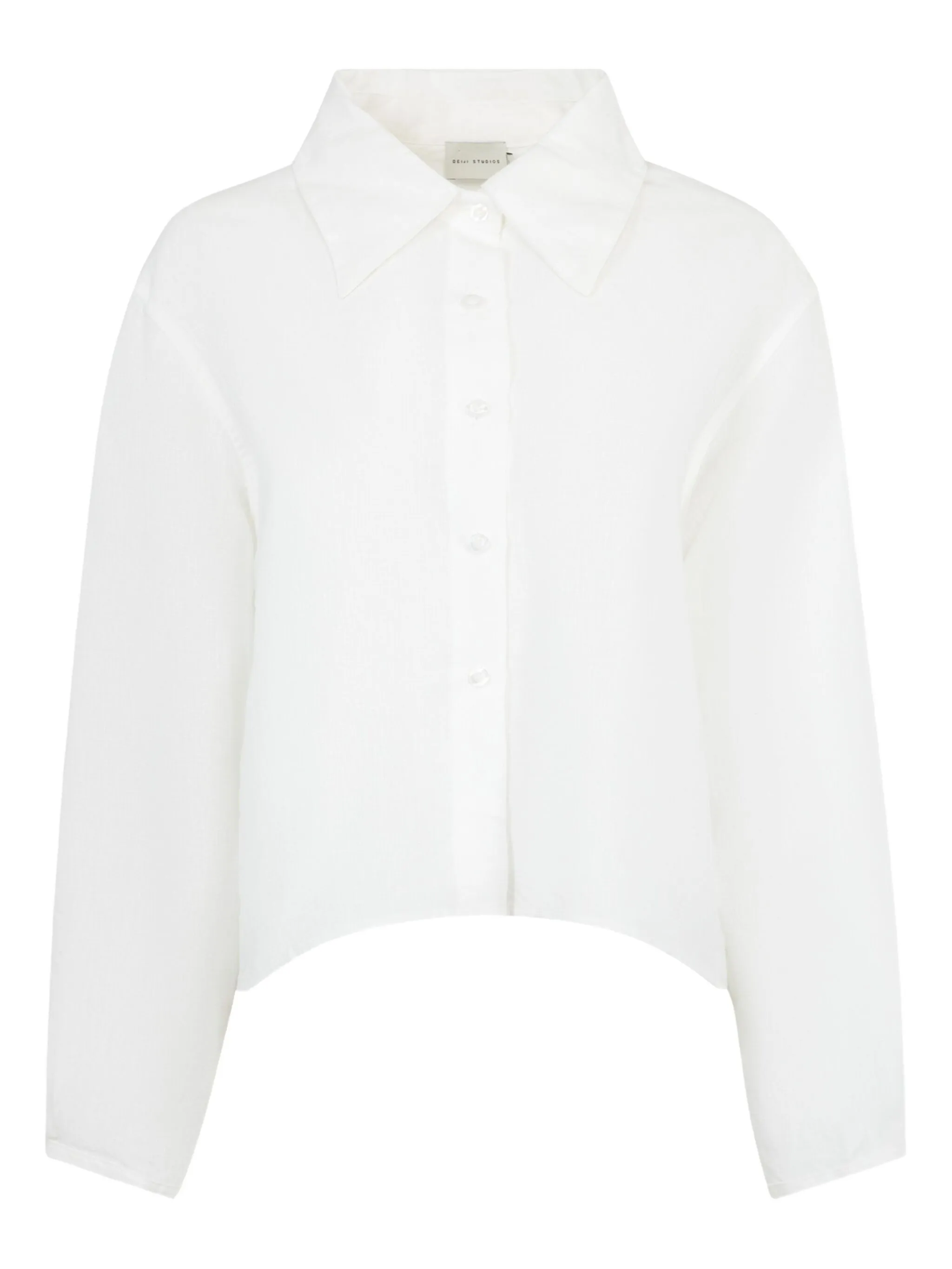 point-collar shirt - Image 1