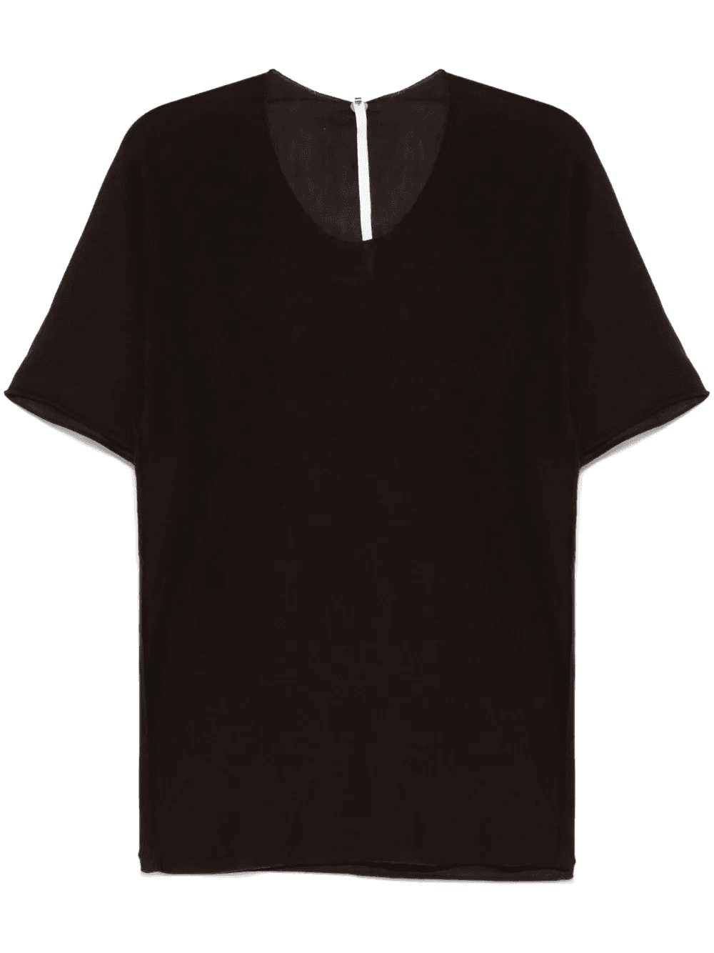 raw edge T-shirt - Image 1