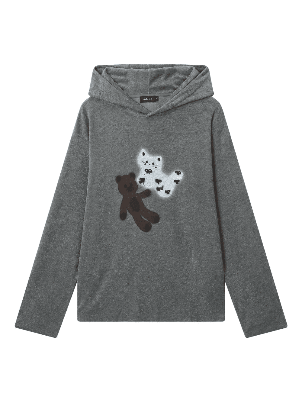 graphic-print hoodie - Image 1