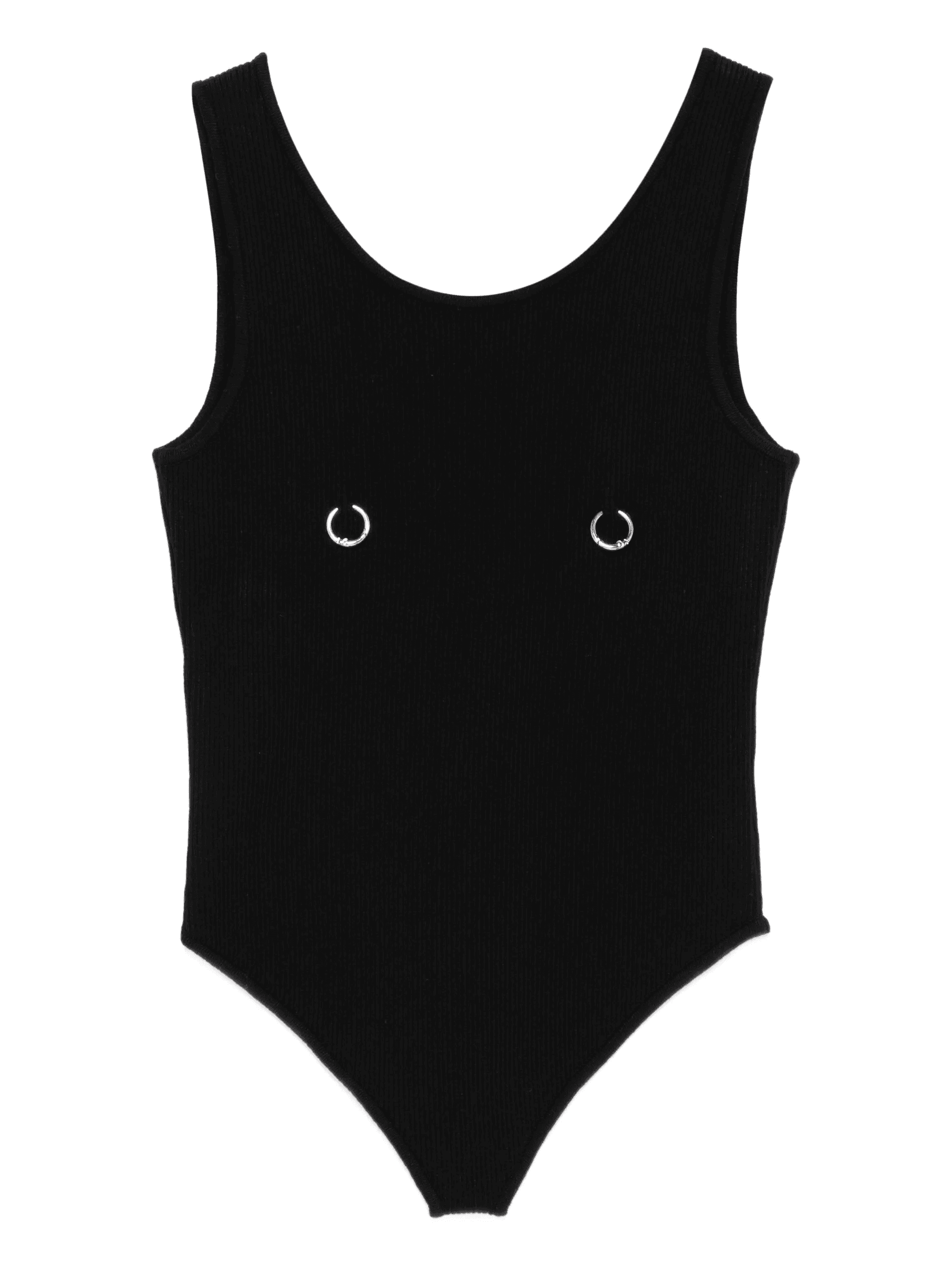 ring-detail bodysuit - Image 1