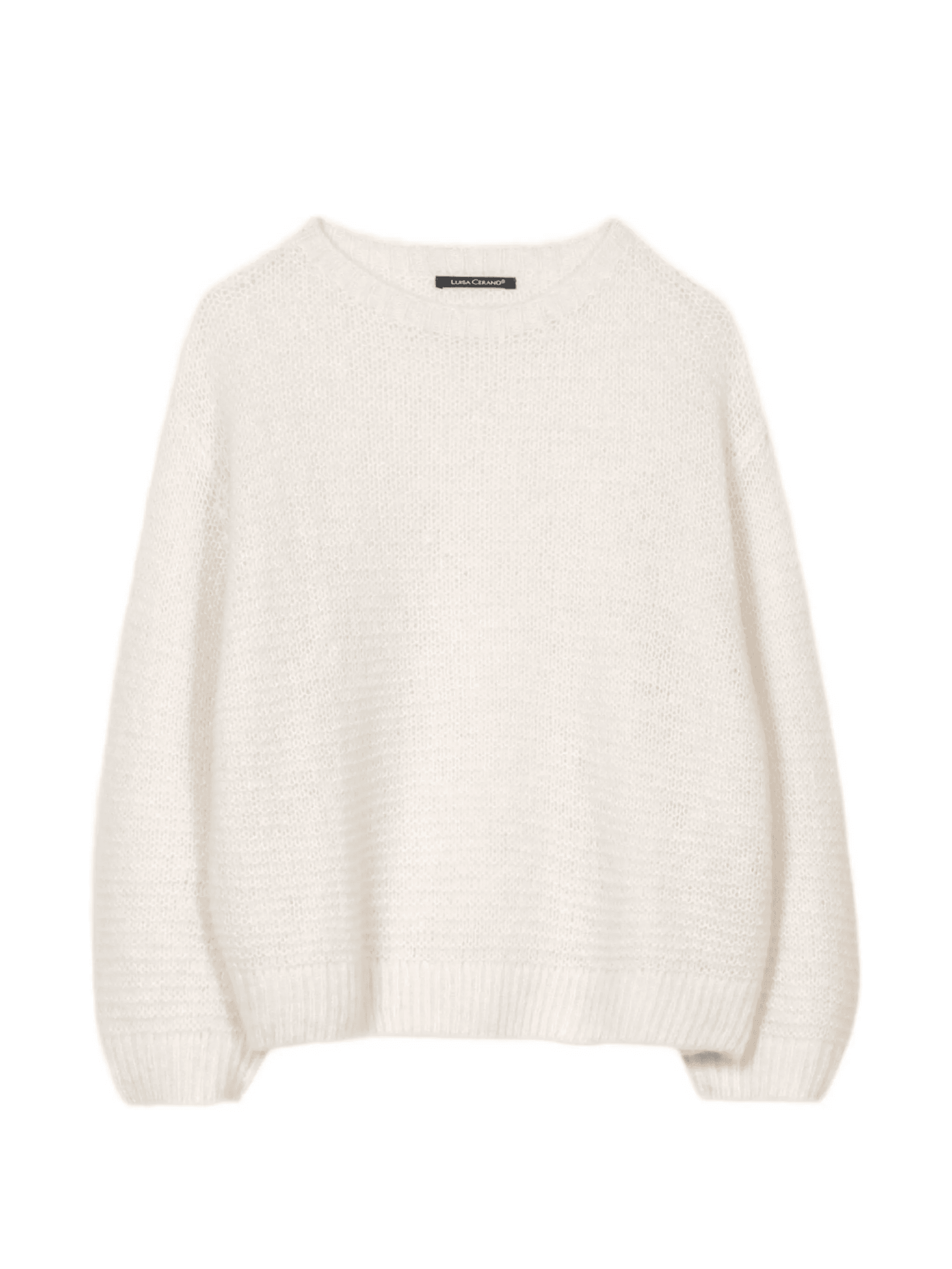 open-knit sweater - Image 1