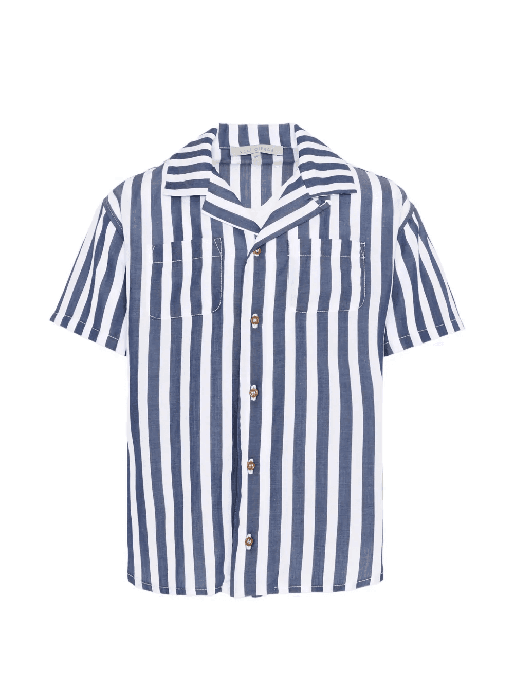 striped short-sleeve shirt - Image 1