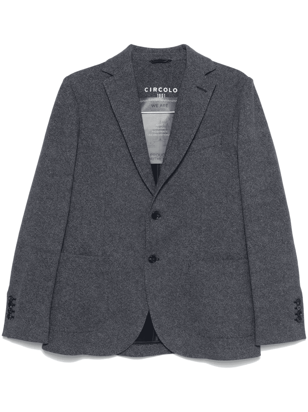 twill blazer - Image 1