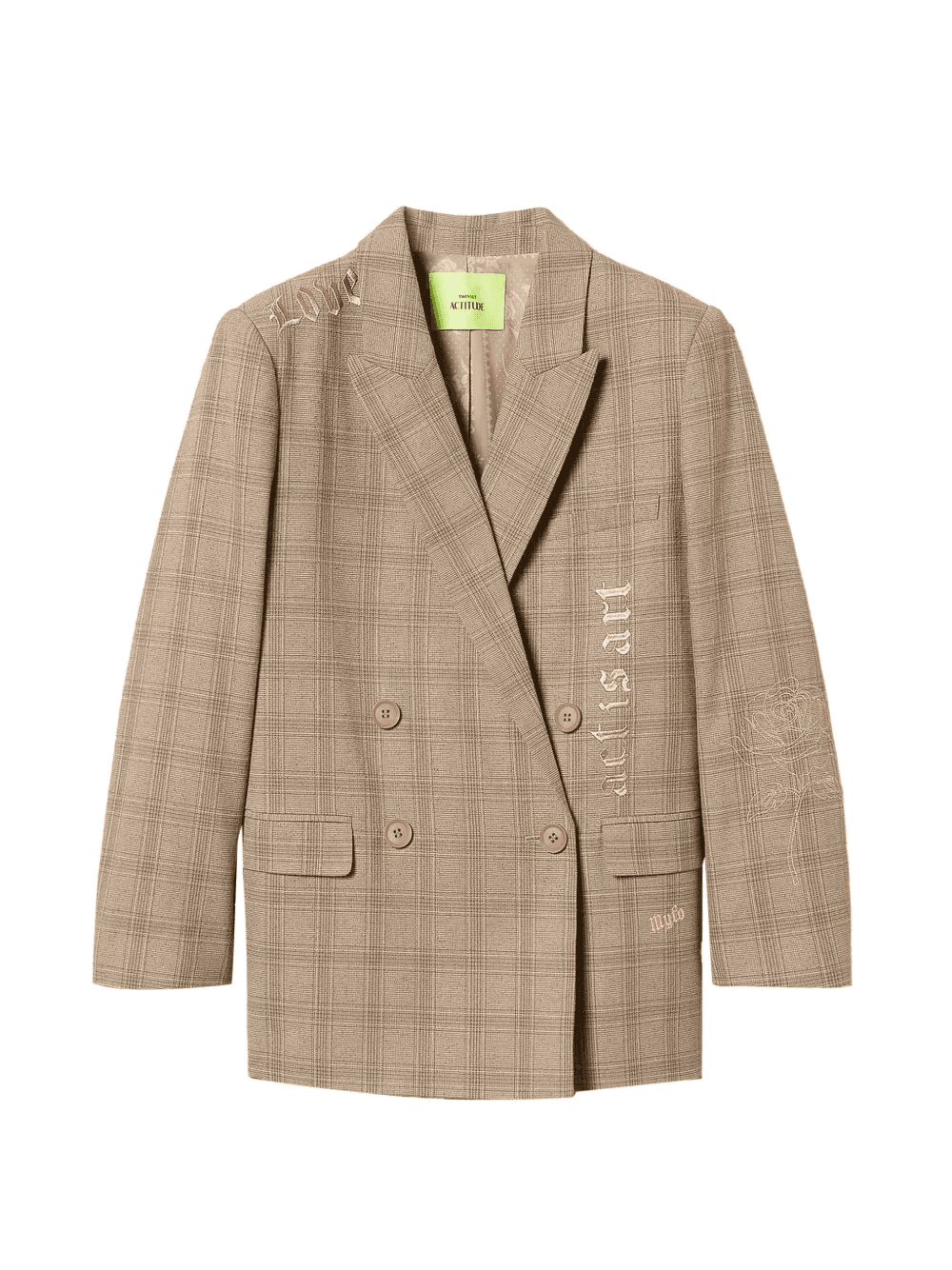 x Myfo checked blazer - Image 1