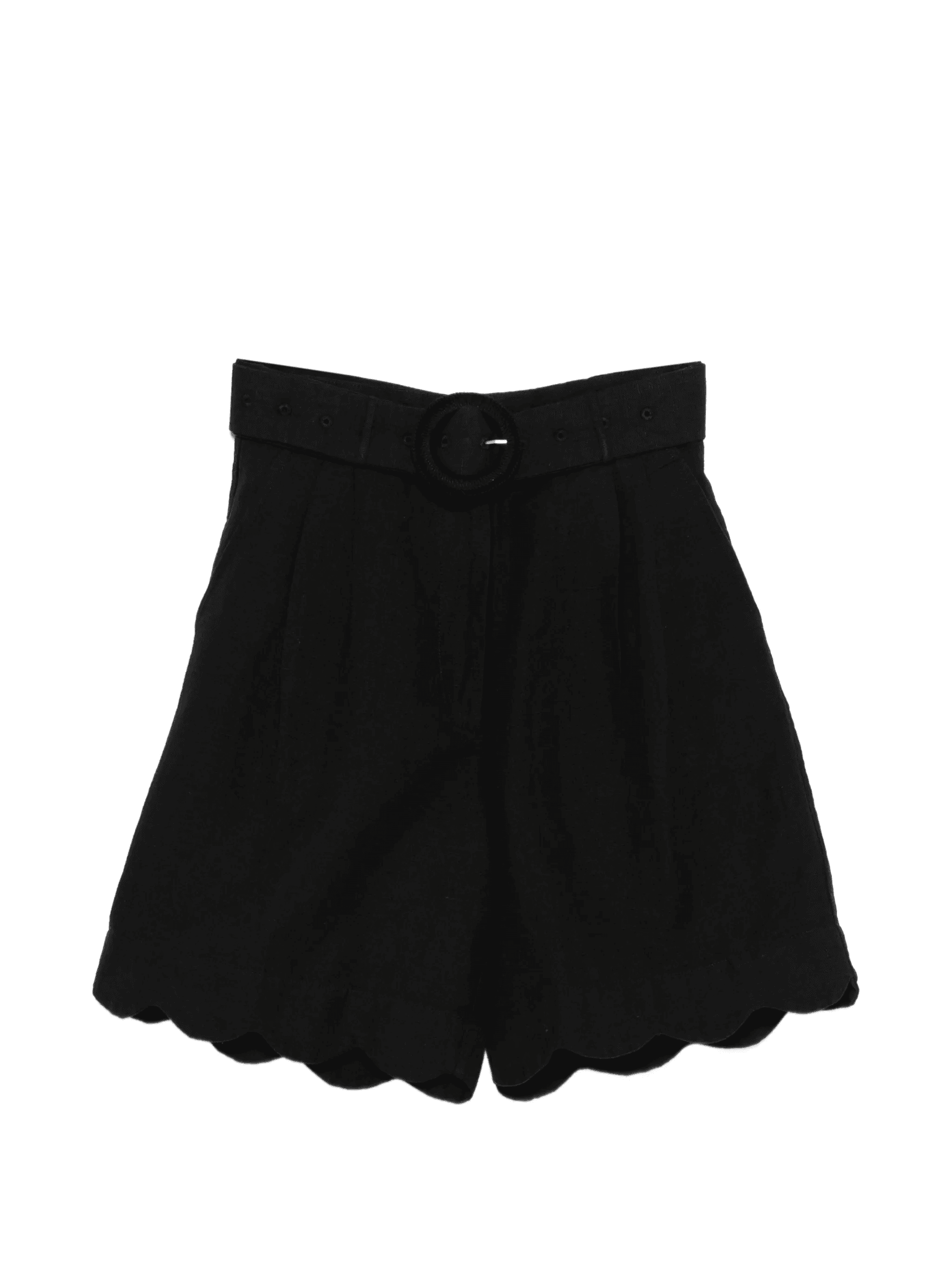 Basica scalloped-trim shorts - Image 1