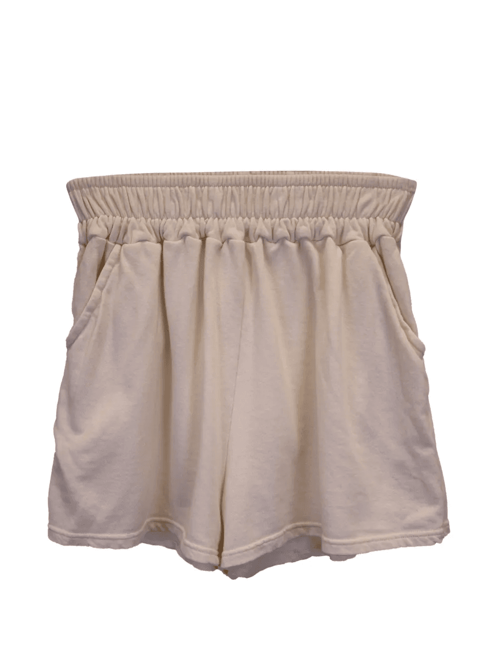 cotton ribbed shorts - Image 1