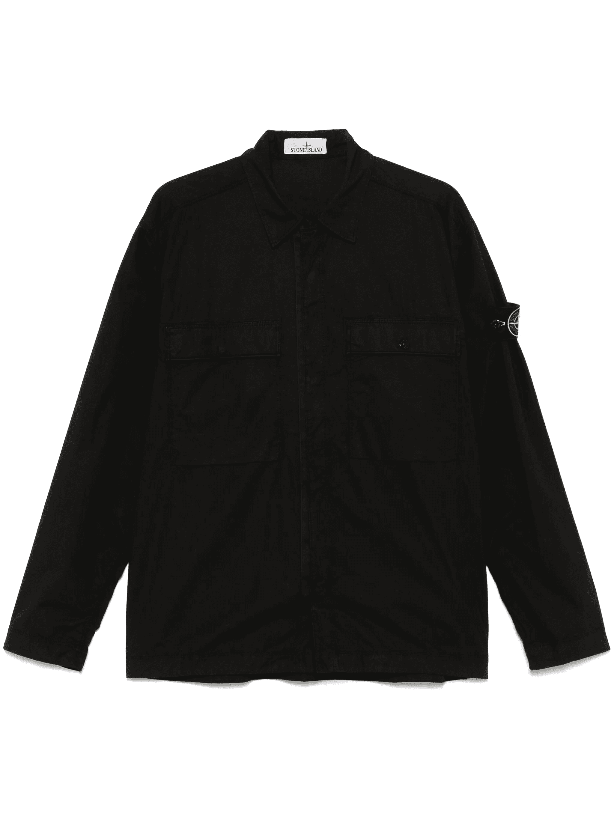 Compass-badge shirt jacket - Image 1