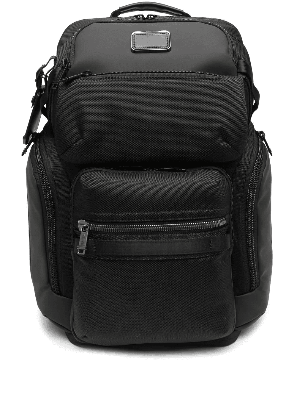 multiple pockets canvas backpack - Image 1