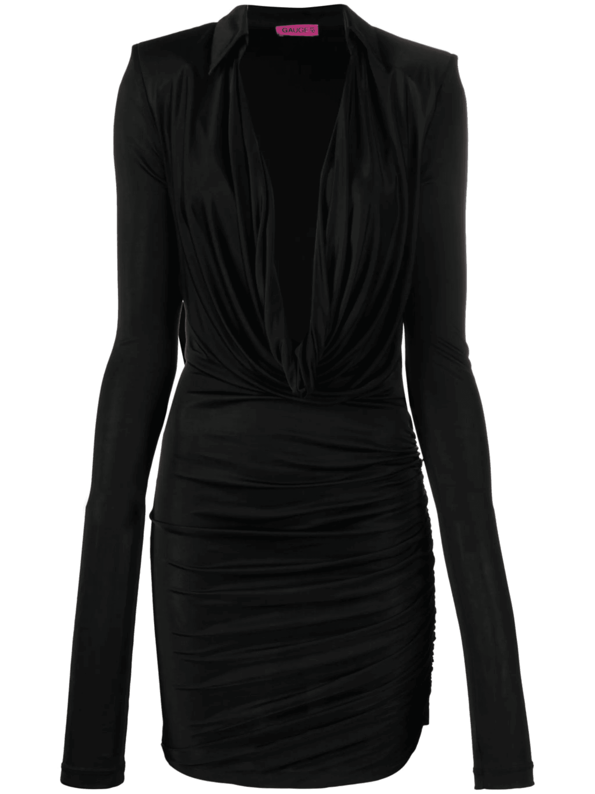 Utena cowl-neck mini dress - Image 1