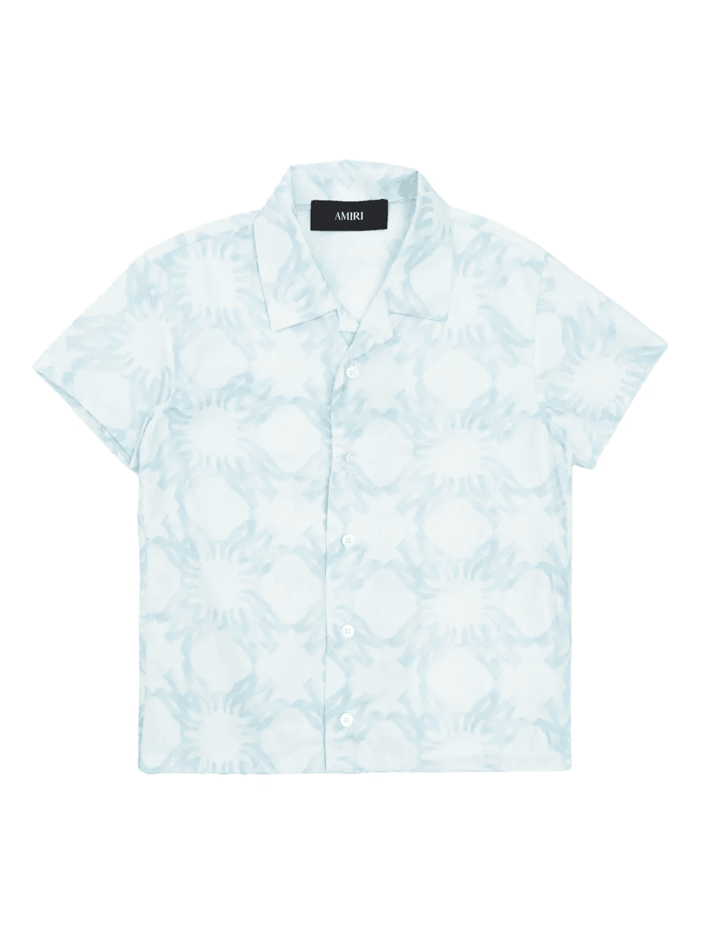 short-sleeve patterned shirt - Image 1