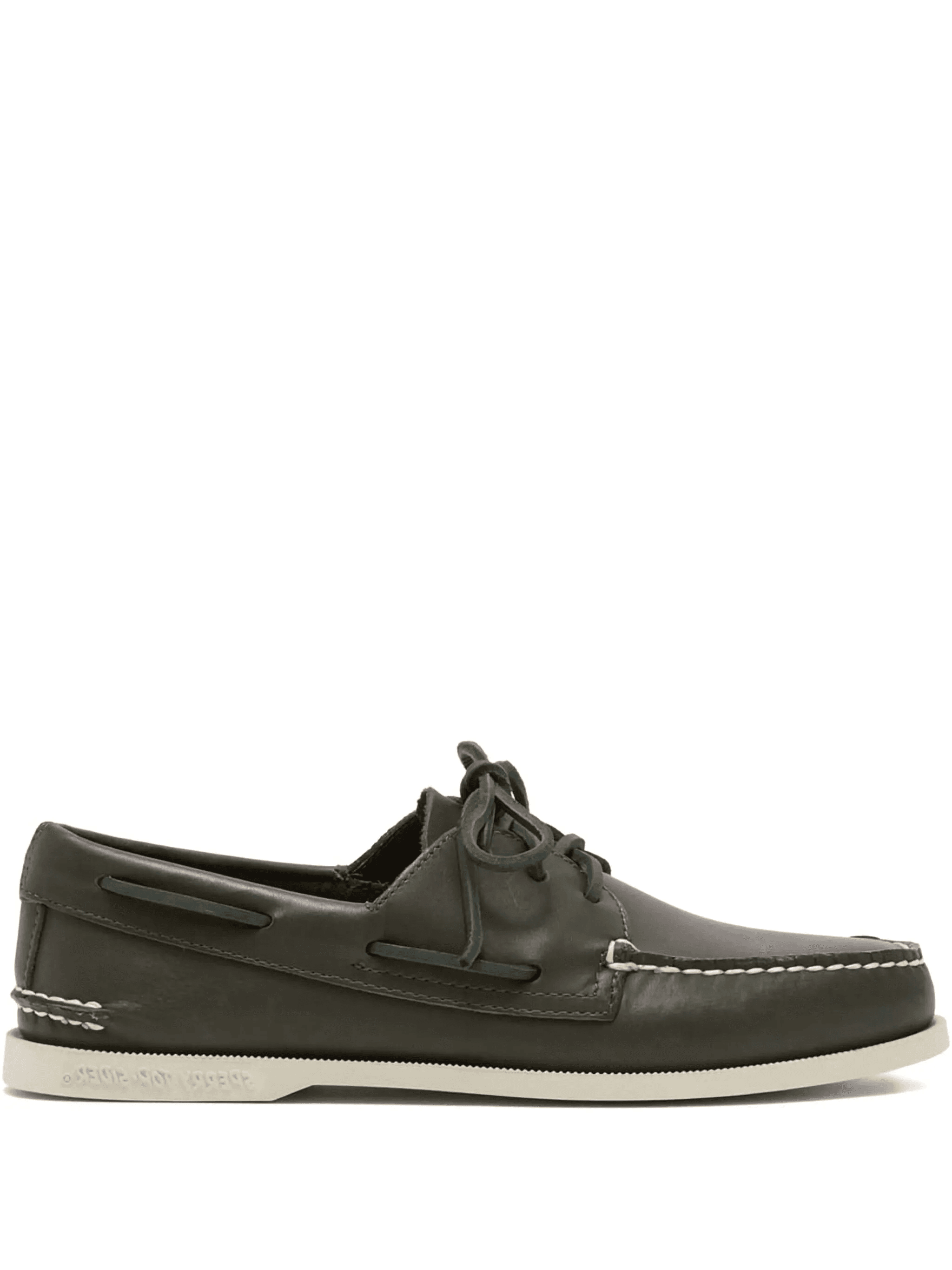 A/O 3 Eye "Green" boat shoes - Image 1