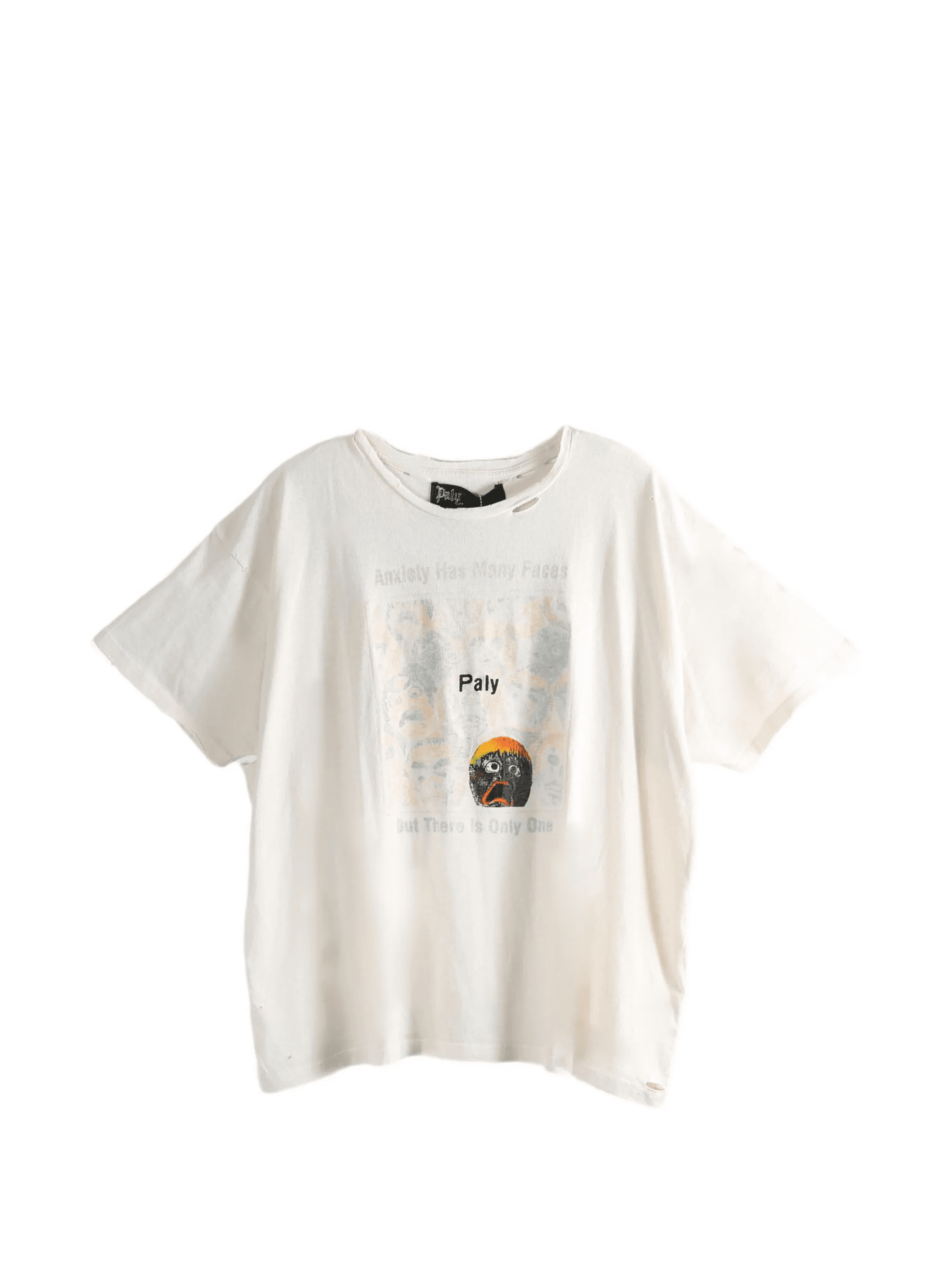 graphic crew-neck T-shirt - Image 1