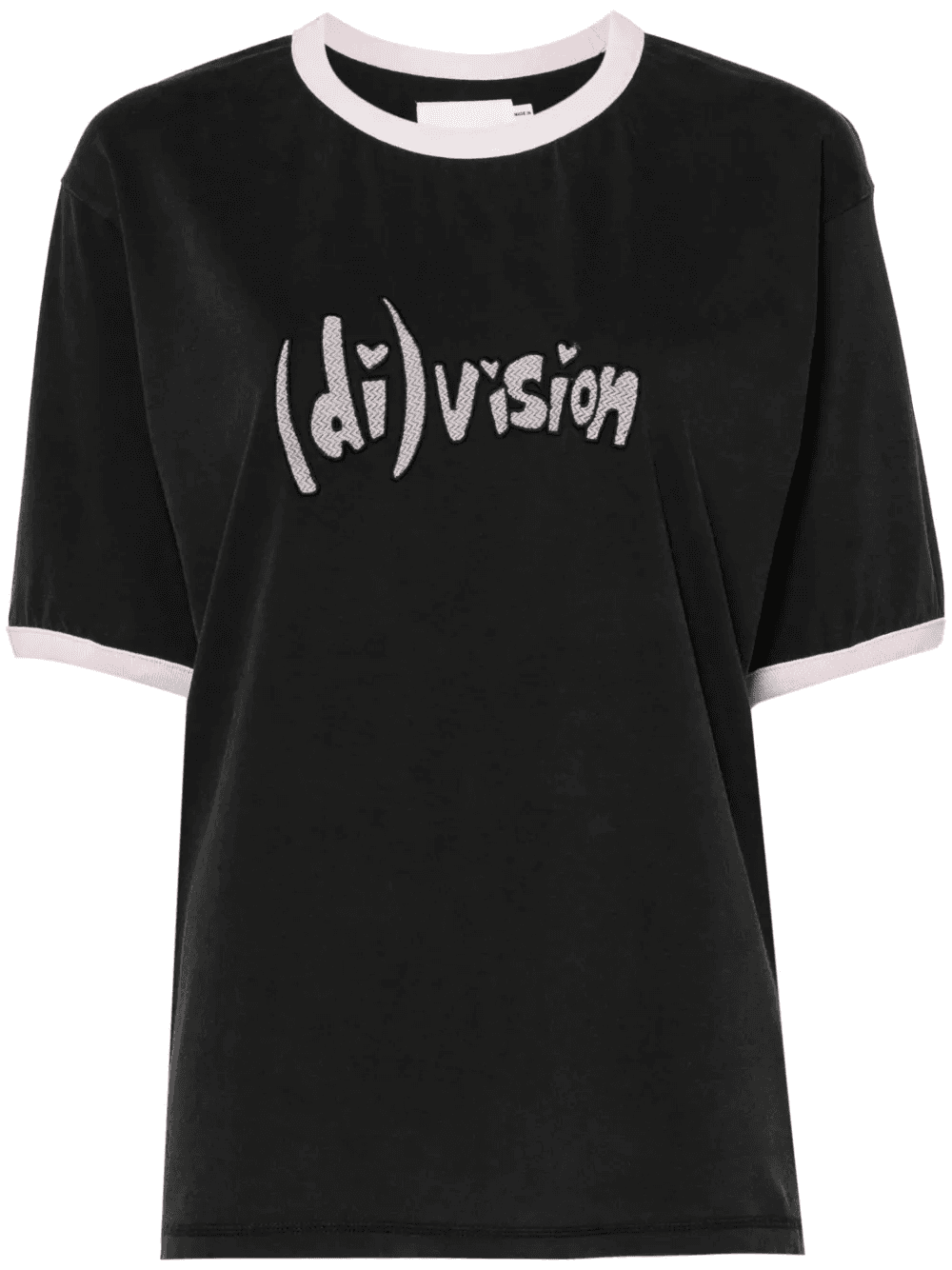 logo-embroidered organic cotton T-shirt - Image 1