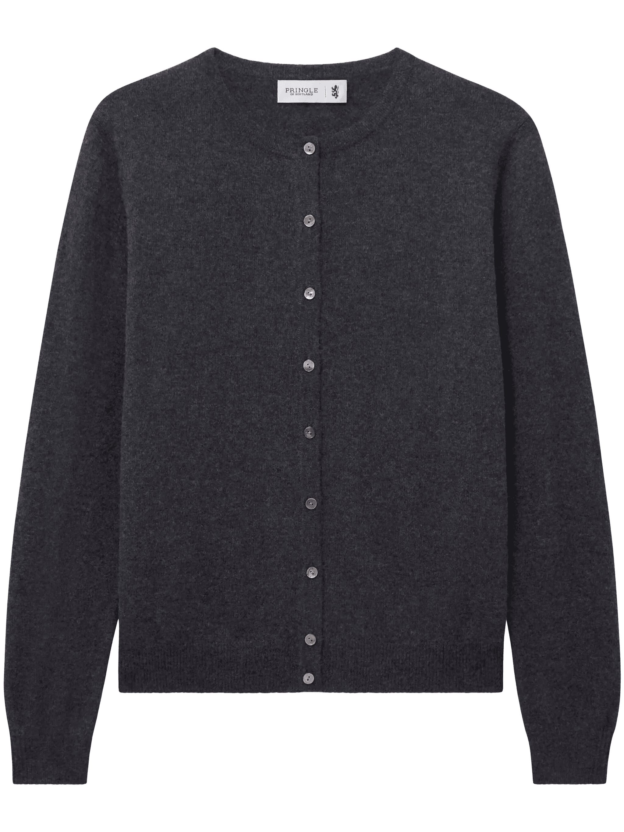 crew-neck cashmere cardigan - Image 1