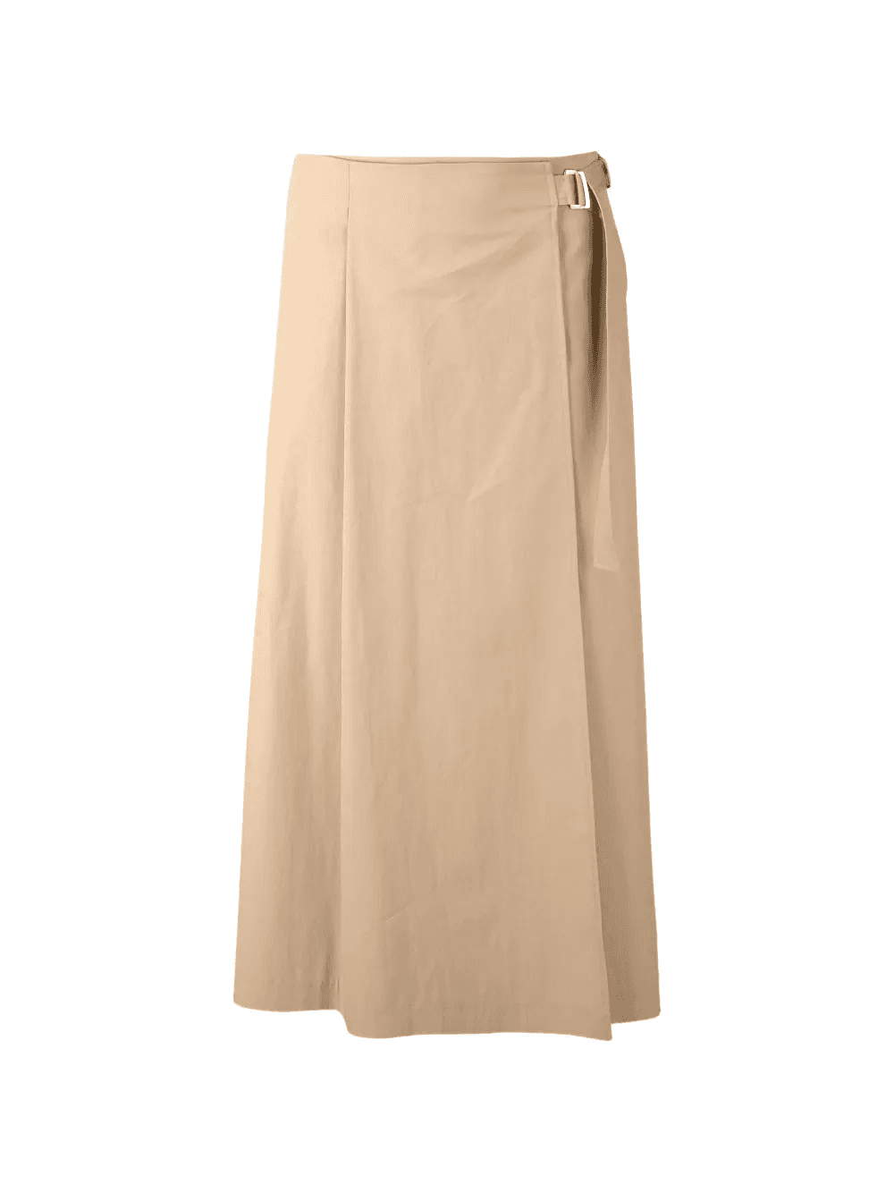wrap-around midi skirt - Image 1