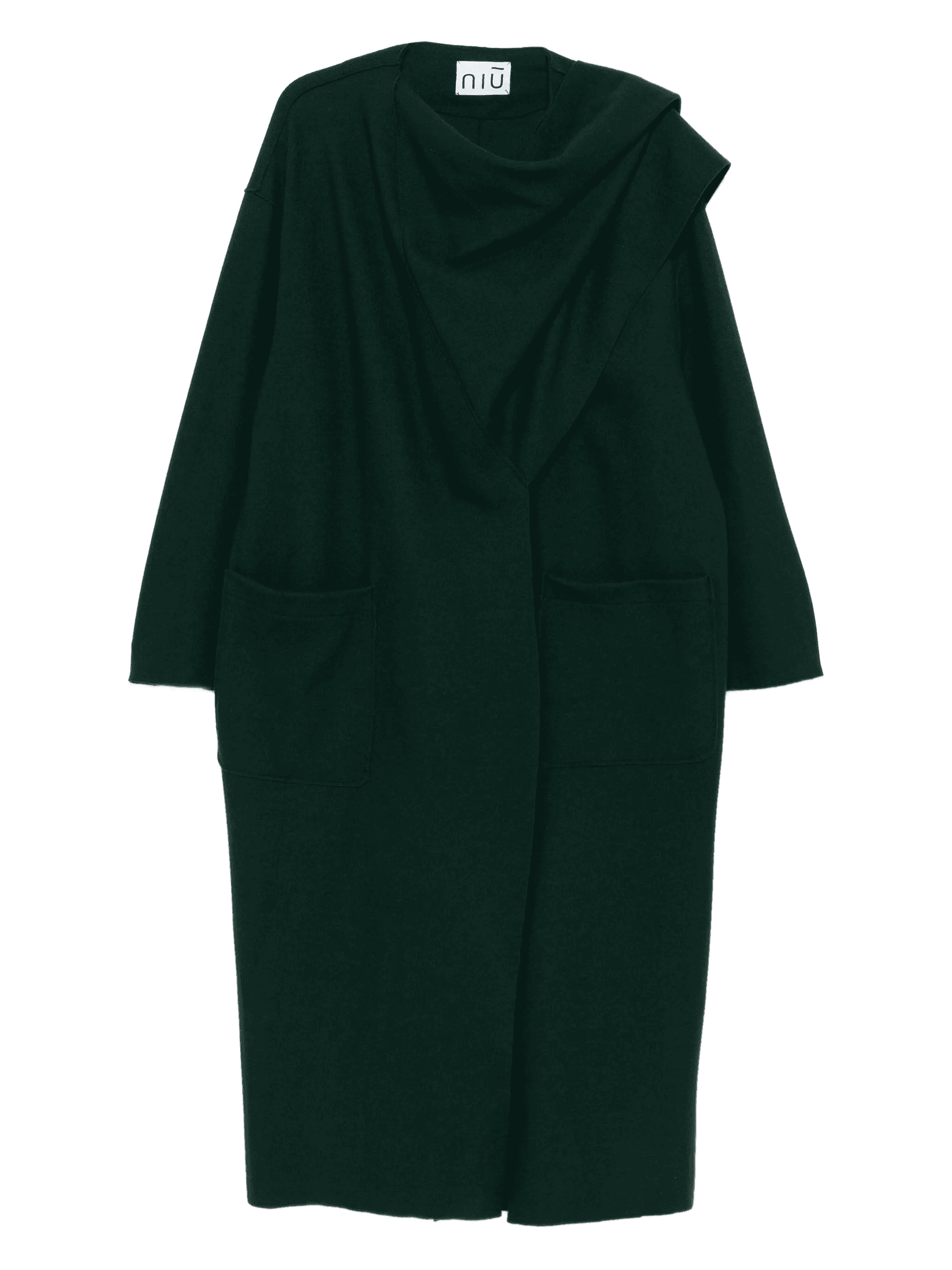 draped coat - Image 1