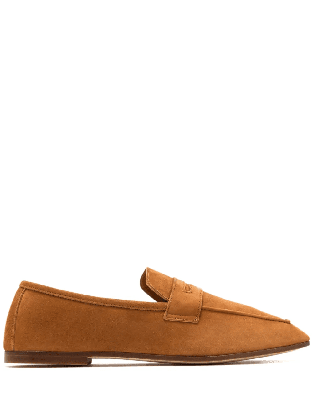 suede penny loafers - Image 1