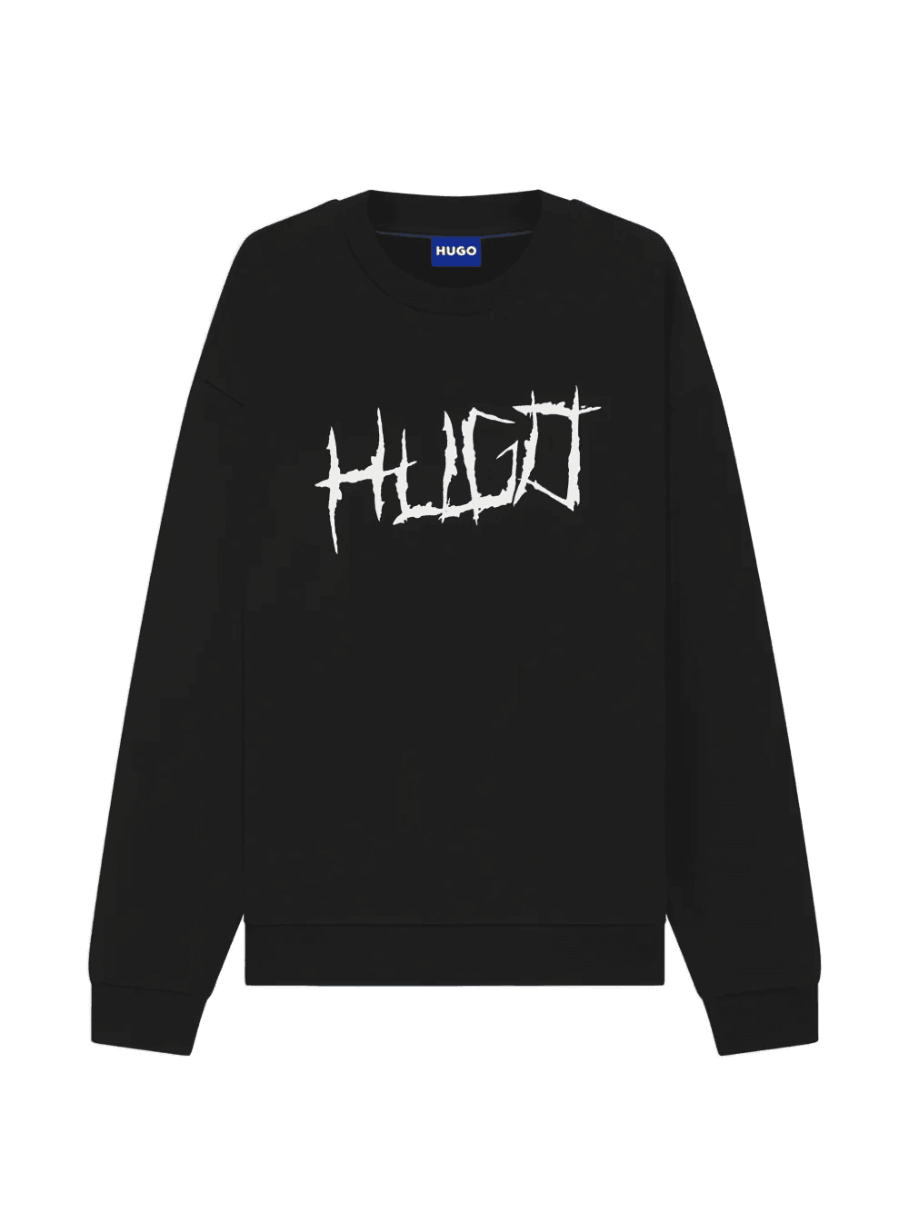 logo-artwork cotton sweatshirt - Image 1