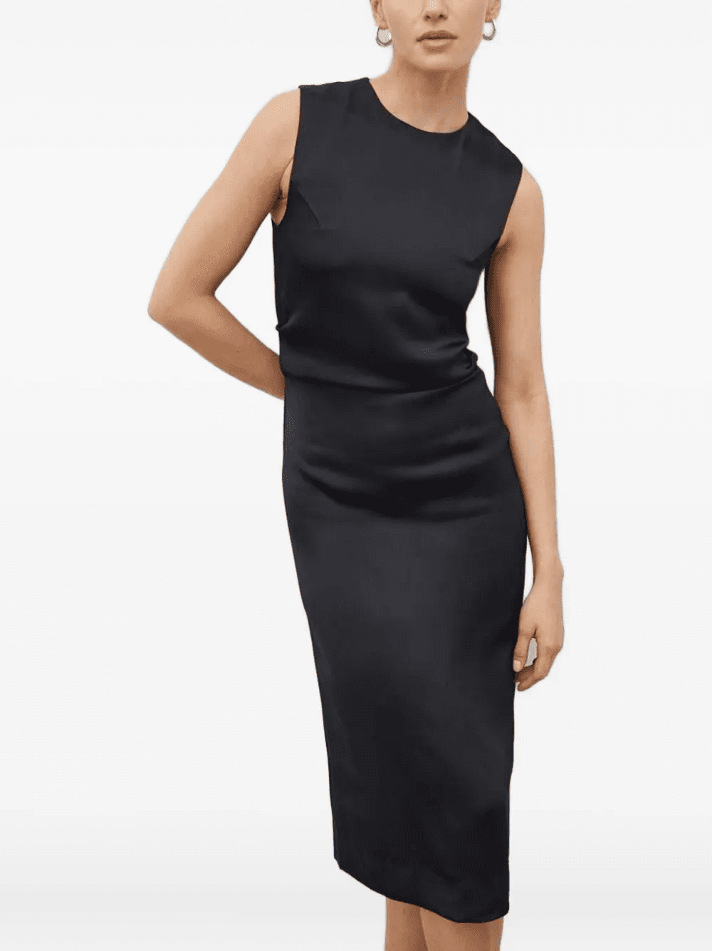 sleeveless midi dress - Image 1