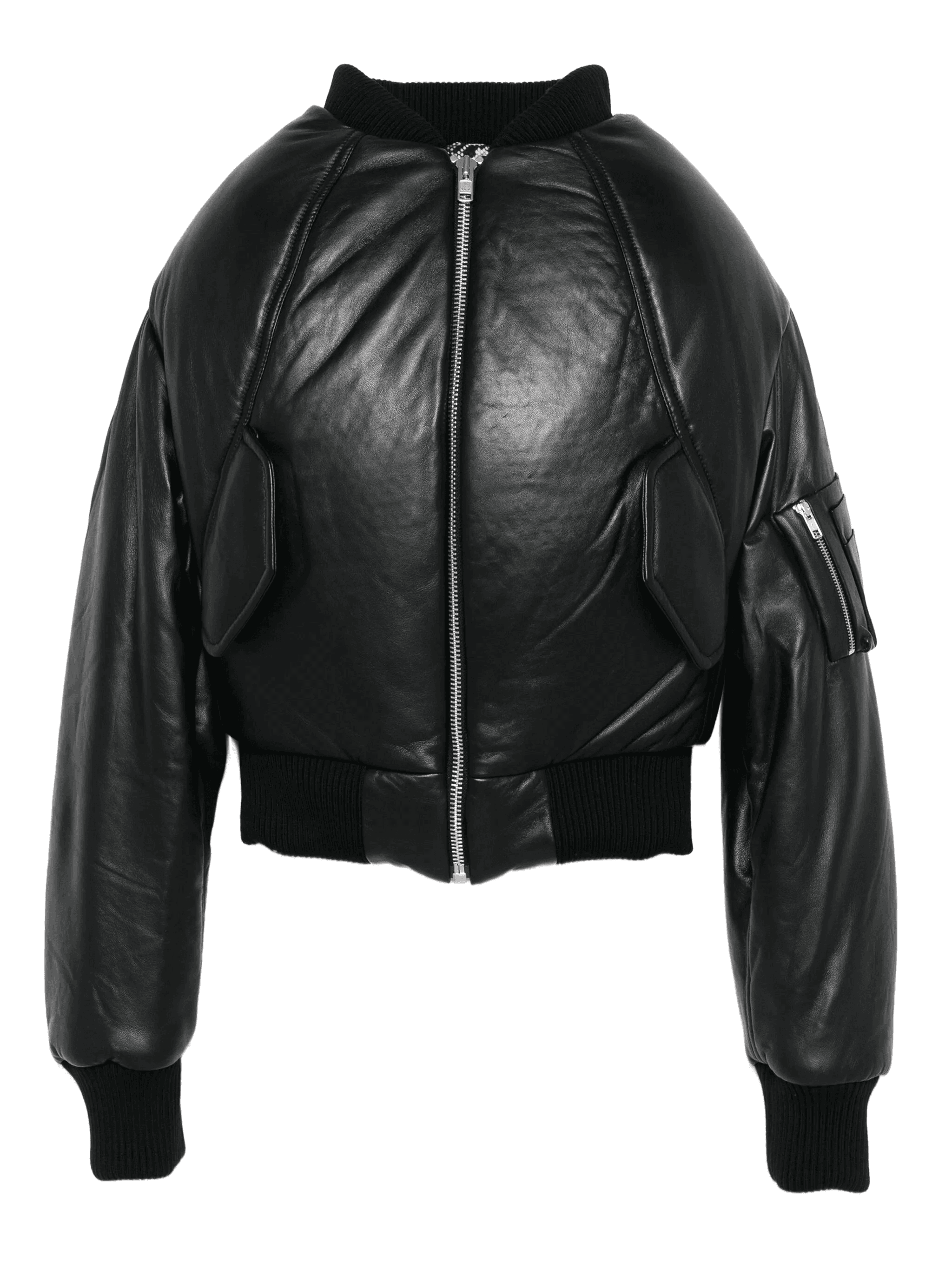 padded bomber jacket - Image 1