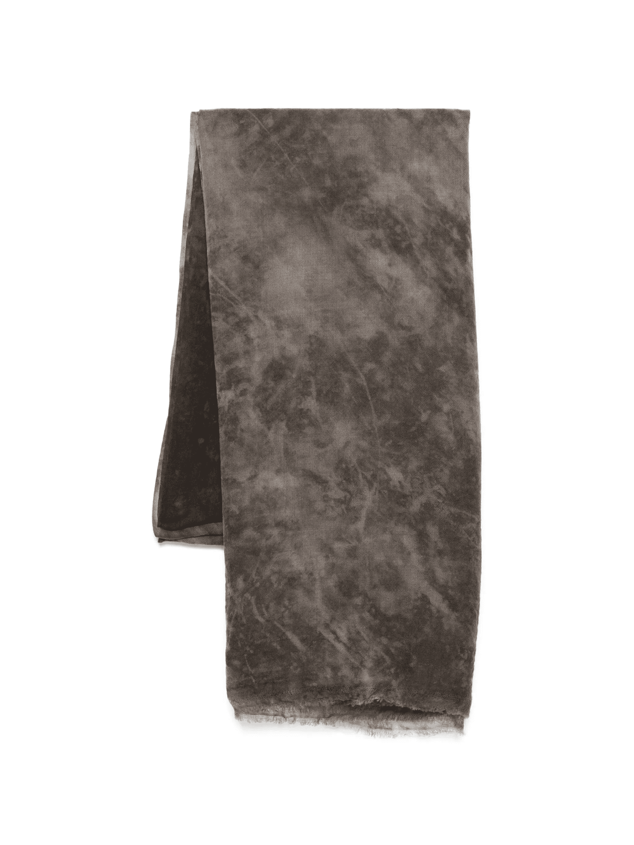 mottled-print scarf - Image 1