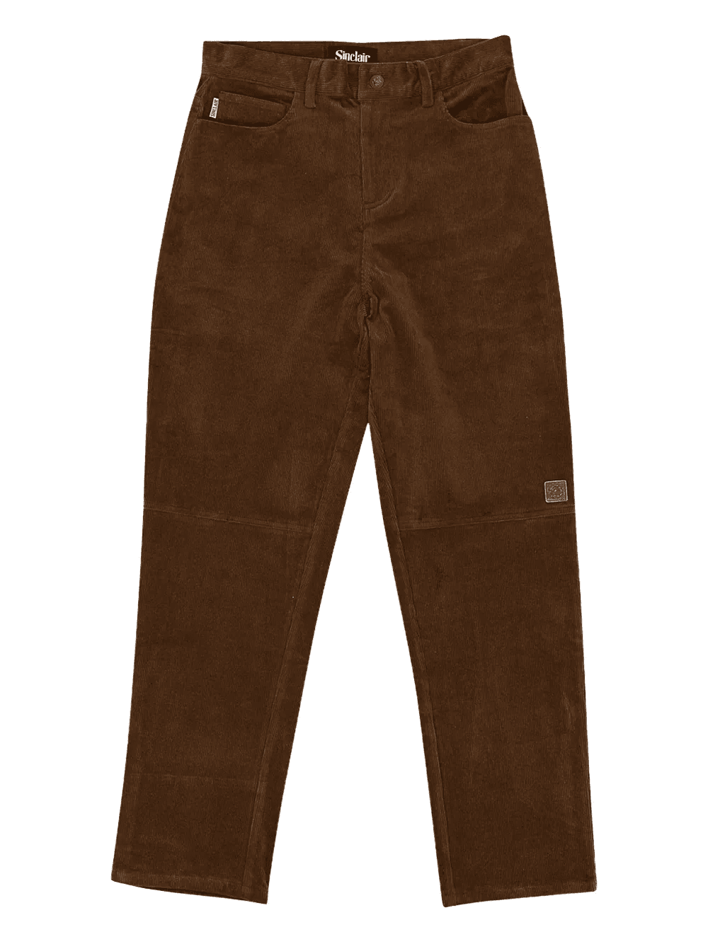 corduroy straight-leg trousers - Image 1
